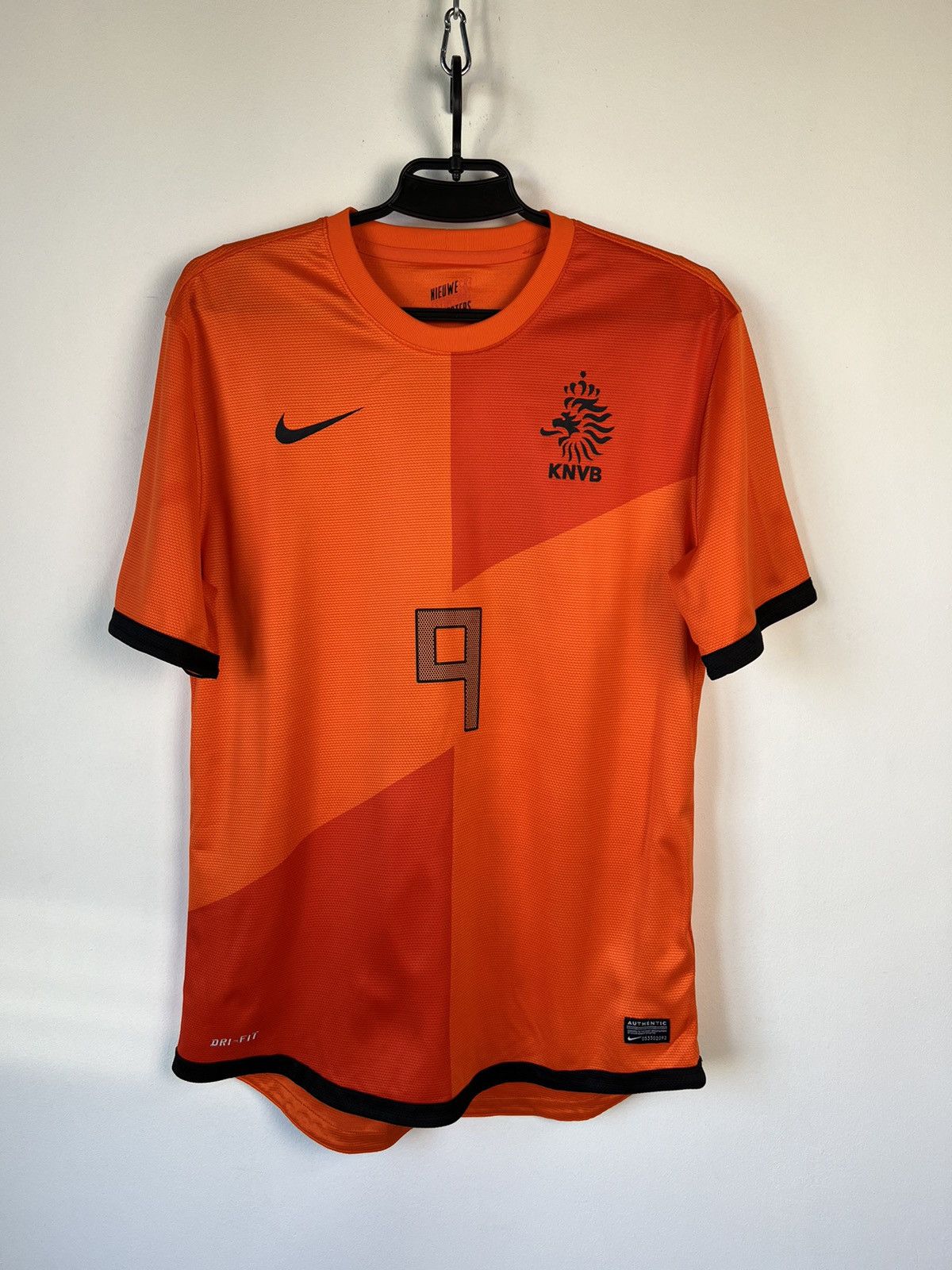Nike Holland 2012-2013 Jersey Player Issue Huntelaar Size M