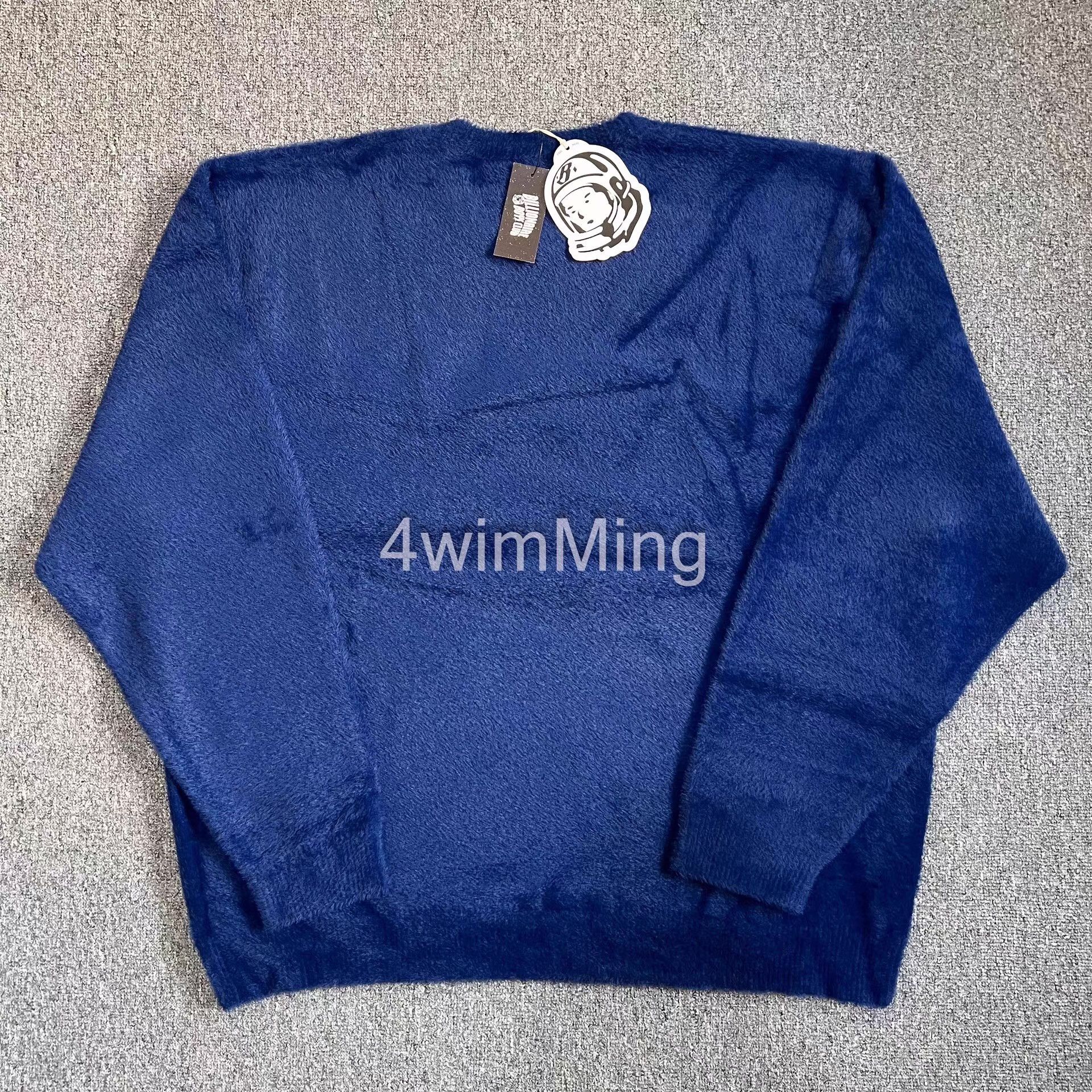 Billionaire Boys Club BBCUSFauxMink Solid Color Embroidered Crew Neck Sweater Q7 Size US XL / EU 56 / 4 - 2 Thumbnail