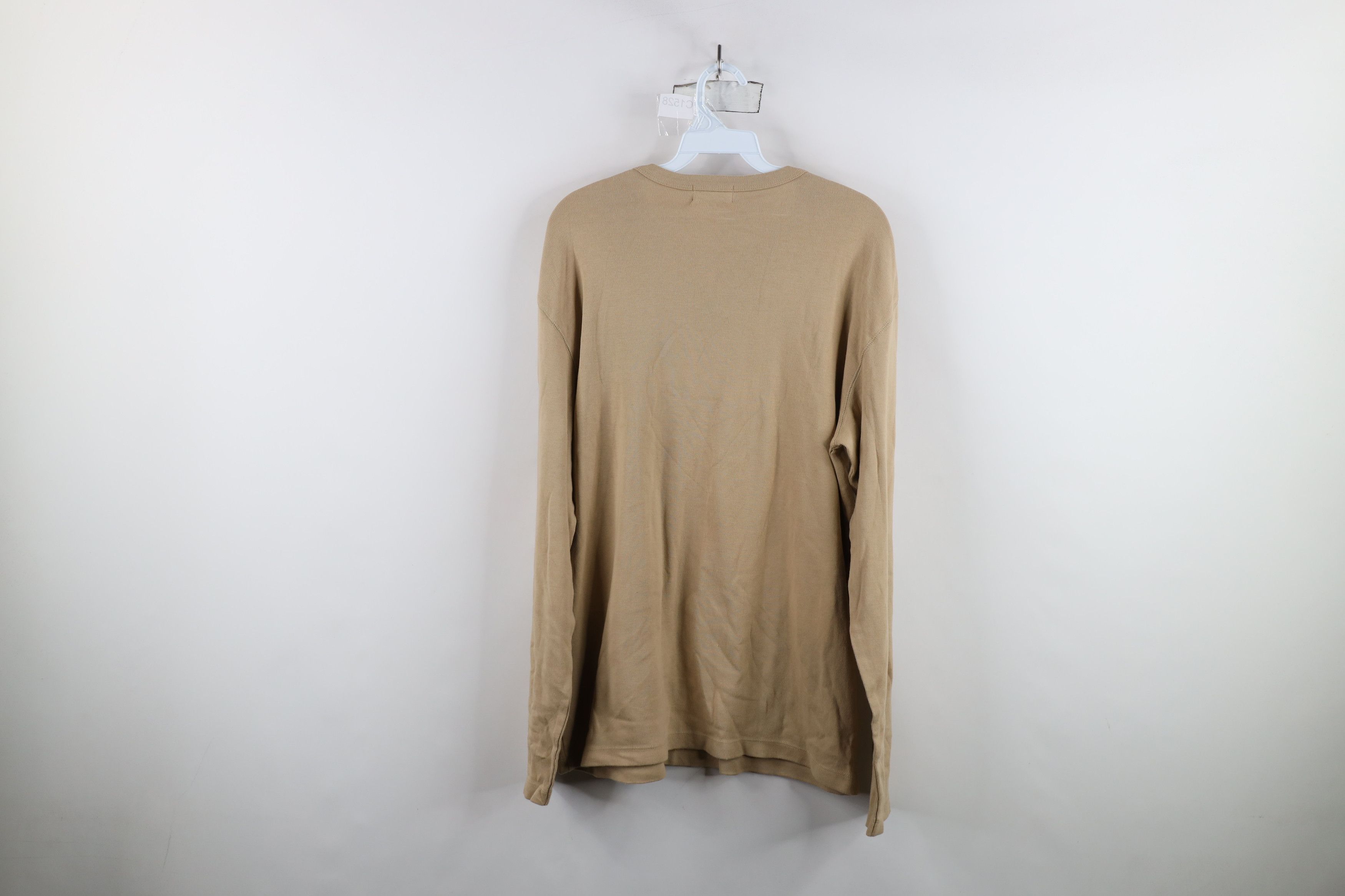 Vintage Deadstock Vintage 90s Streetwear Knit Long Sleeve T-Shirt Size US XL / EU 56 / 4 - 11 Thumbnail