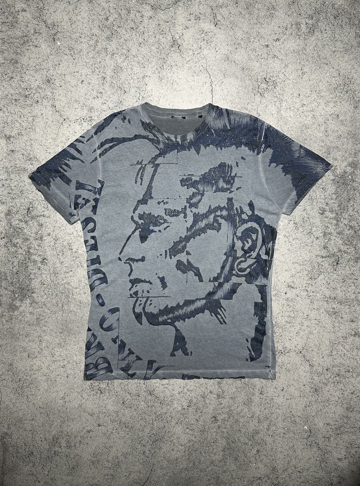 Diesel Diesel Only The Brave Overprint T-shirt Size US M / EU 48-50 / 2 - 1 Thumbnail