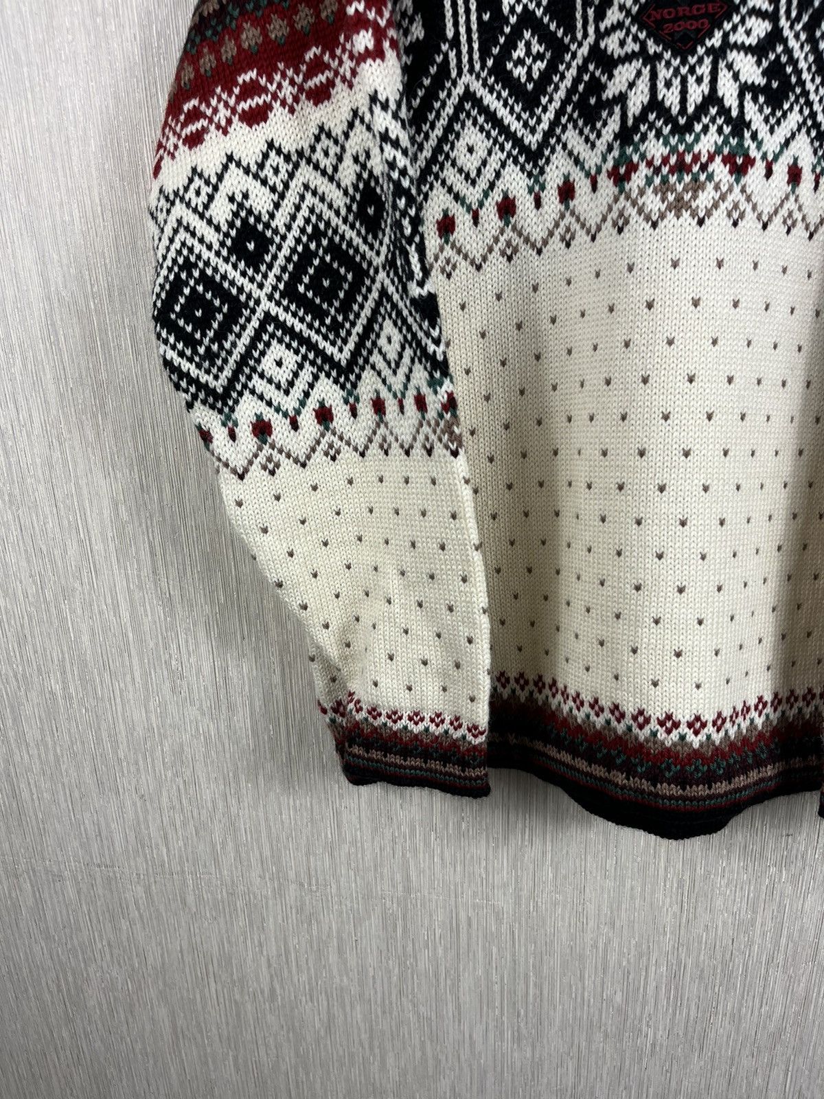 Dale Of Norway × Vintage Vintage Dale of Norway wool heavy patterned zip sweater knit Size US S / EU 44-46 / 1 - 7 Thumbnail