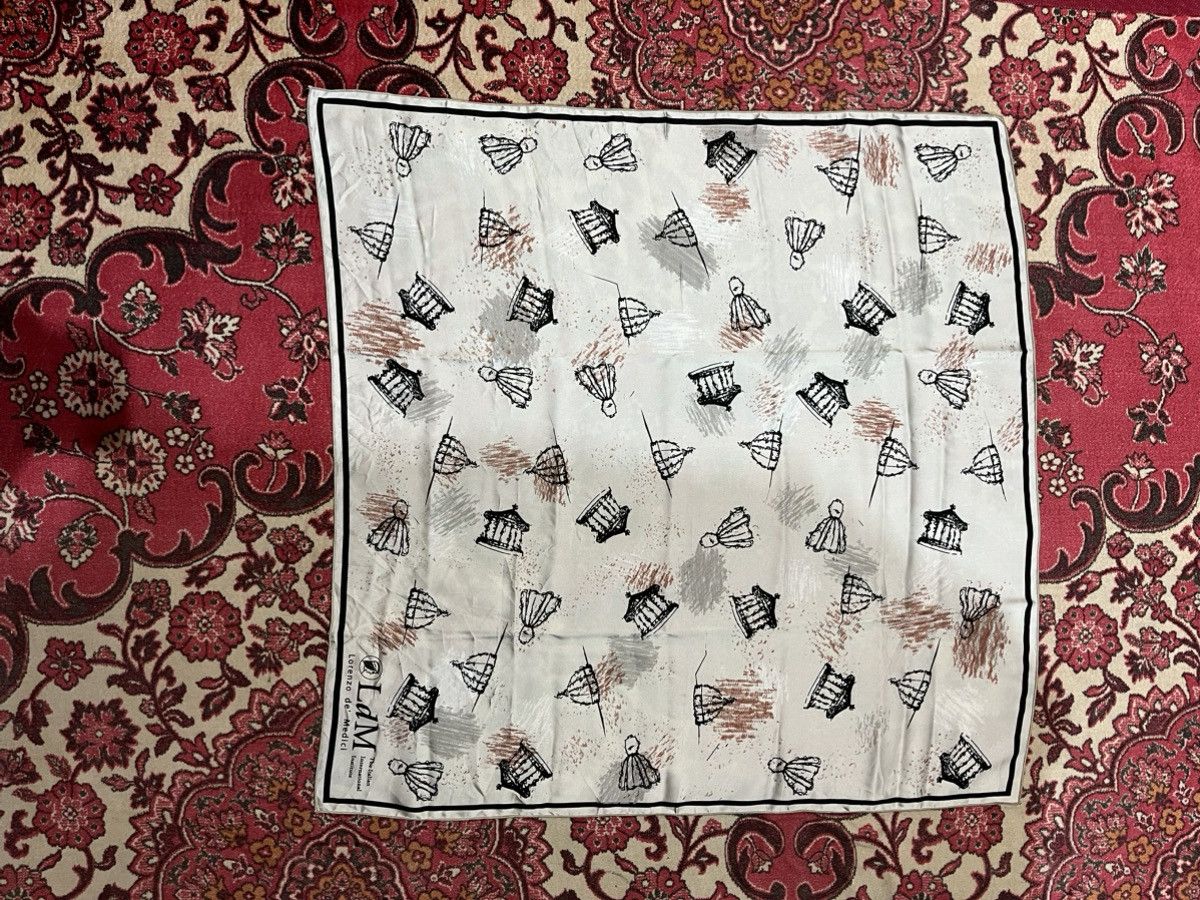 Vintage Lorenzo de Medici Scarf Size ONE SIZE - 4 Thumbnail