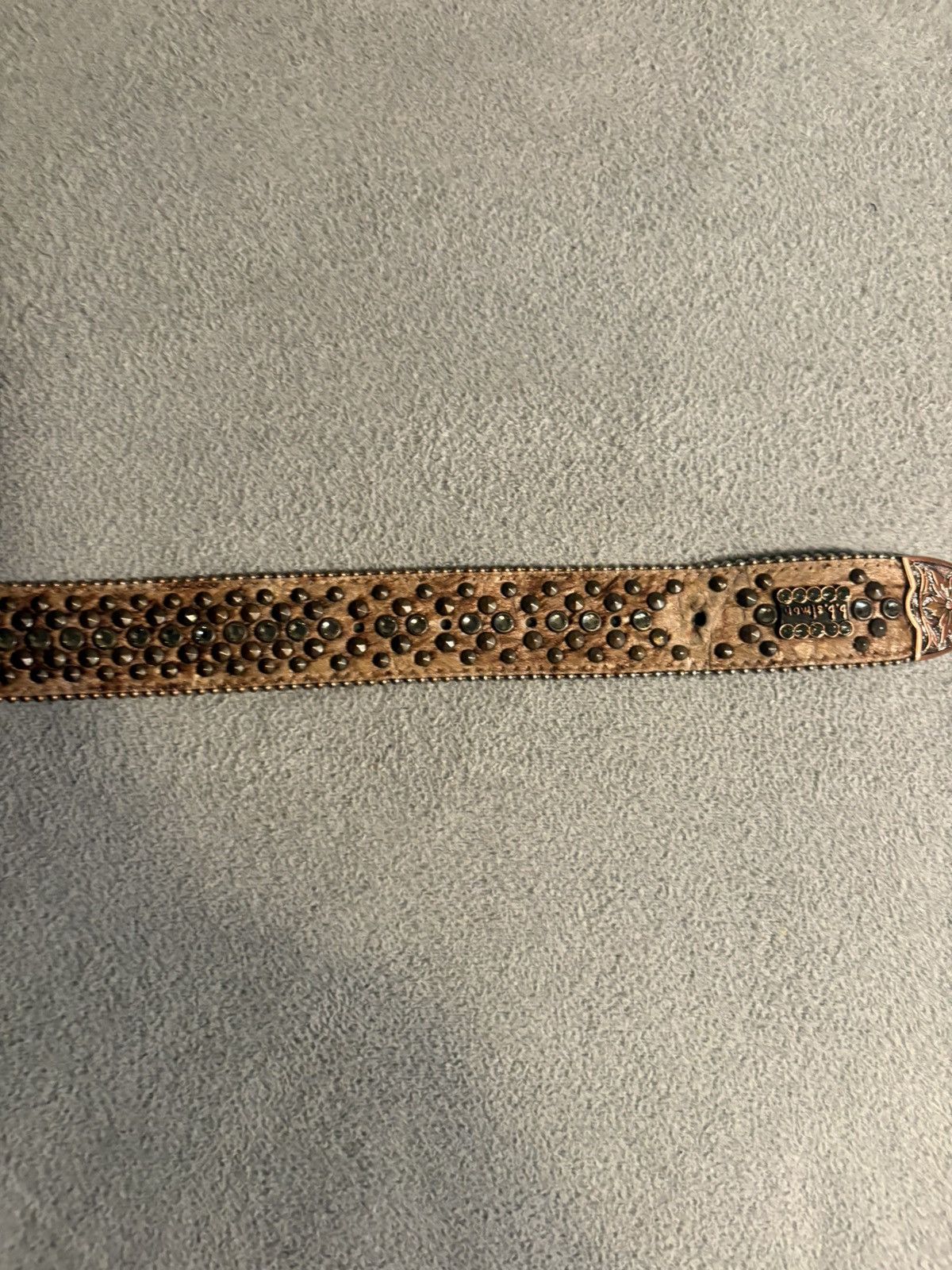 B.B. Simon B.B. Simon Cowboy Belt w Spinning Spurs Size 36 - 3 Thumbnail