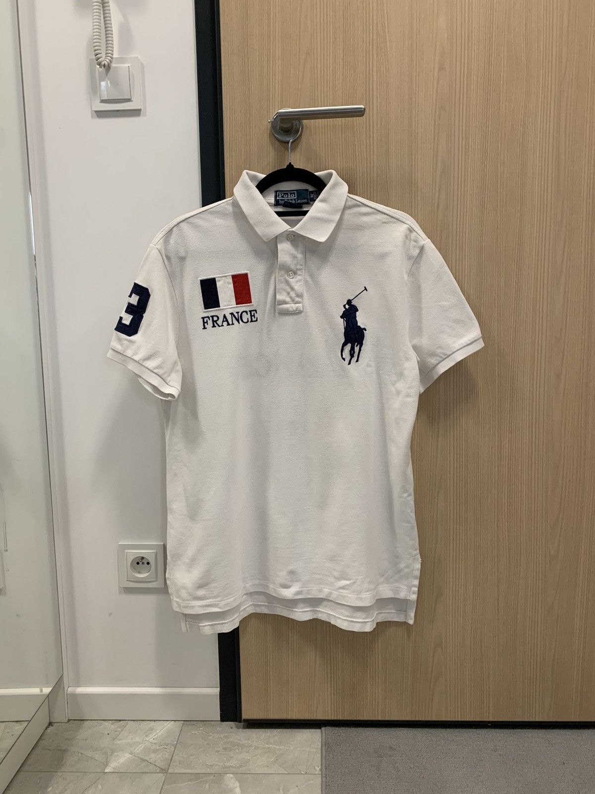 Polo Ralph Lauren × Vintage Polo Ralph Lauren Big Pony France Polo Size US M / EU 48-50 / 2 - 2 Thumbnail