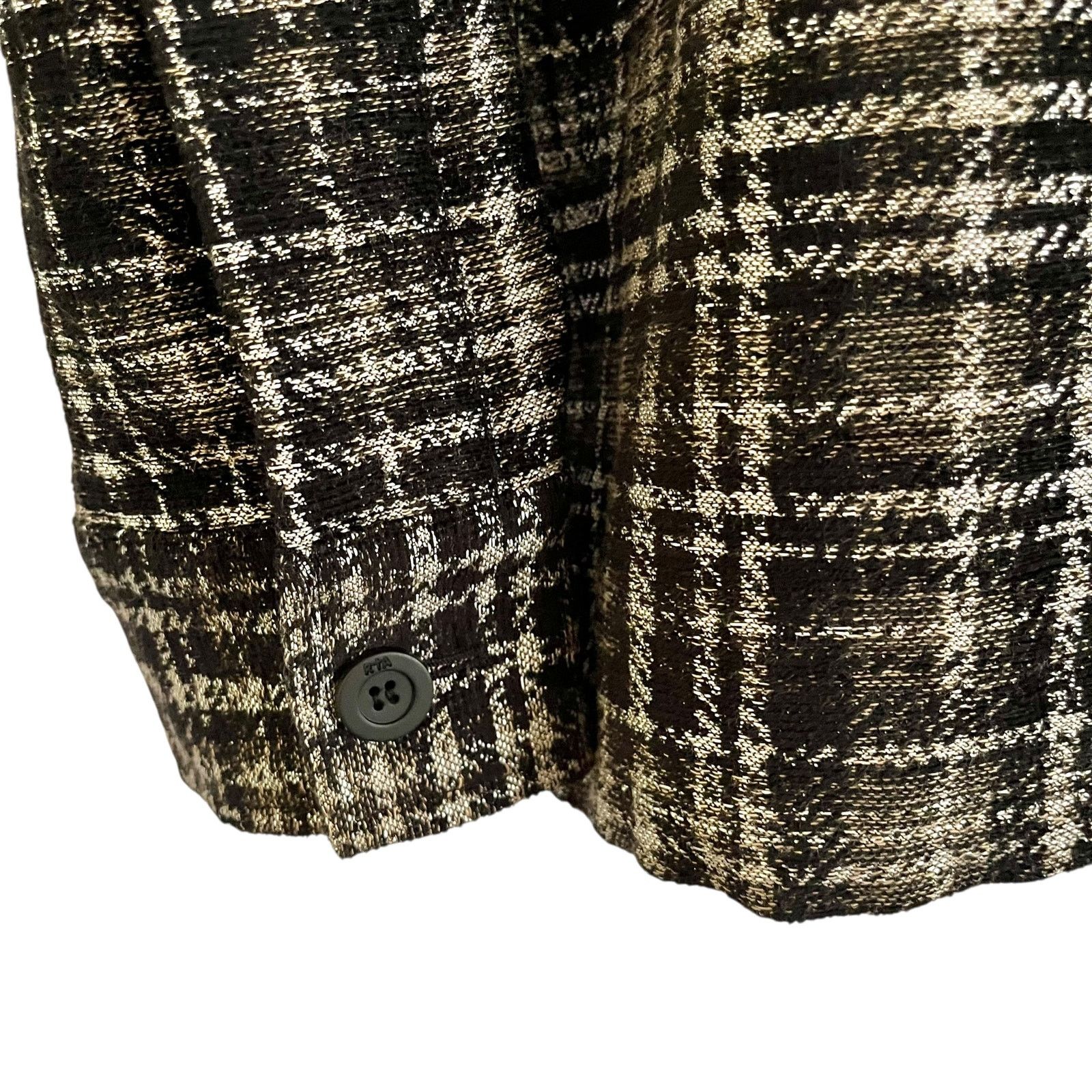 Rta NWT RtA Barry Shirt Jacket Shacket in Metallic Army Plaid Size M / US 6-8 / IT 42-44 - 11 Thumbnail