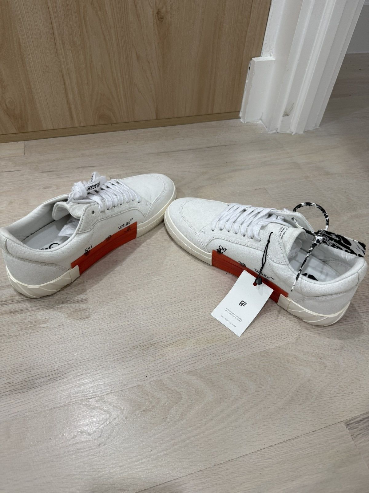 Off-White Off White ‘Vulcanized Sole’ Size US 12 / EU 45 - 4 Thumbnail