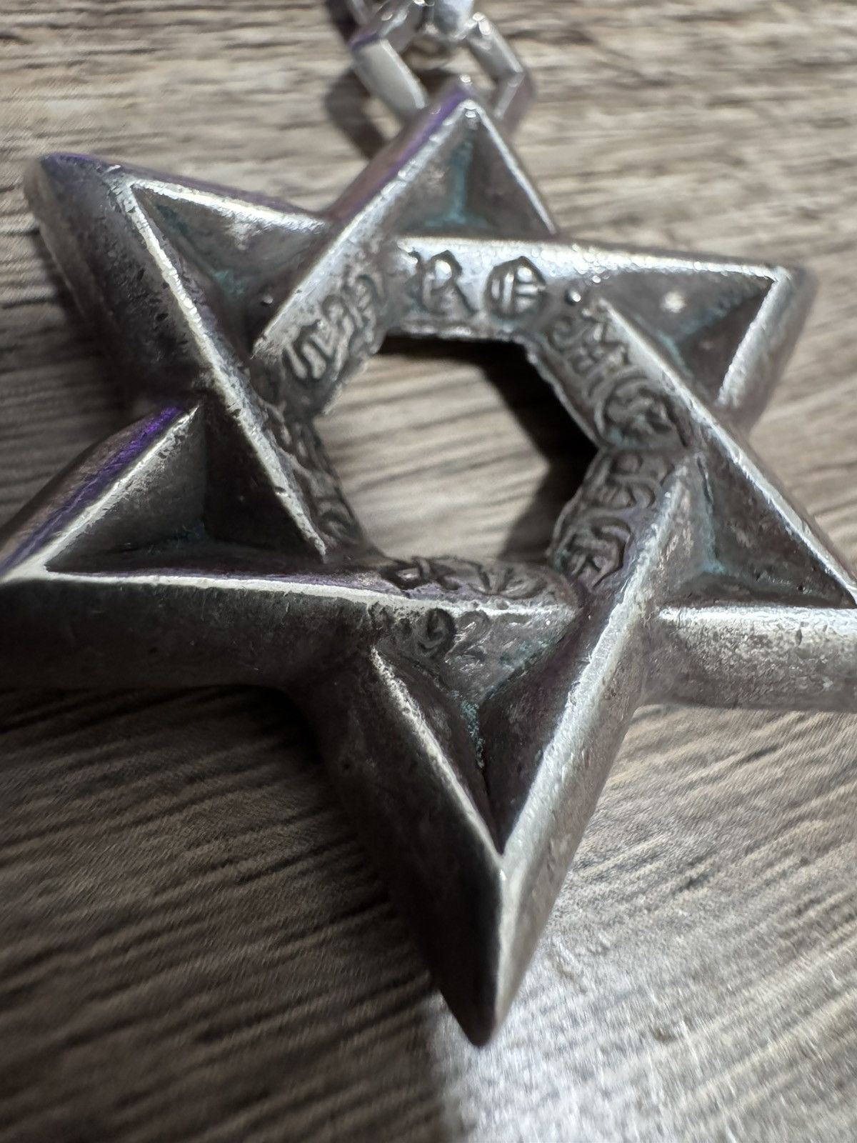 Chrome Hearts Chrome Hearts Large Star of David Pendant Size ONE SIZE - 13 Thumbnail