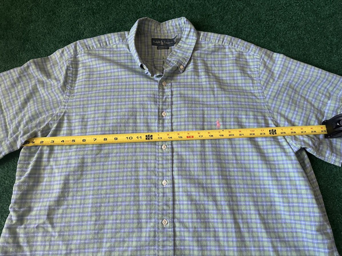 Ralph Lauren Ralph Lauren Classic Fit Plaid Shirt Size US XXL / EU 58 / 5 - 6 Thumbnail