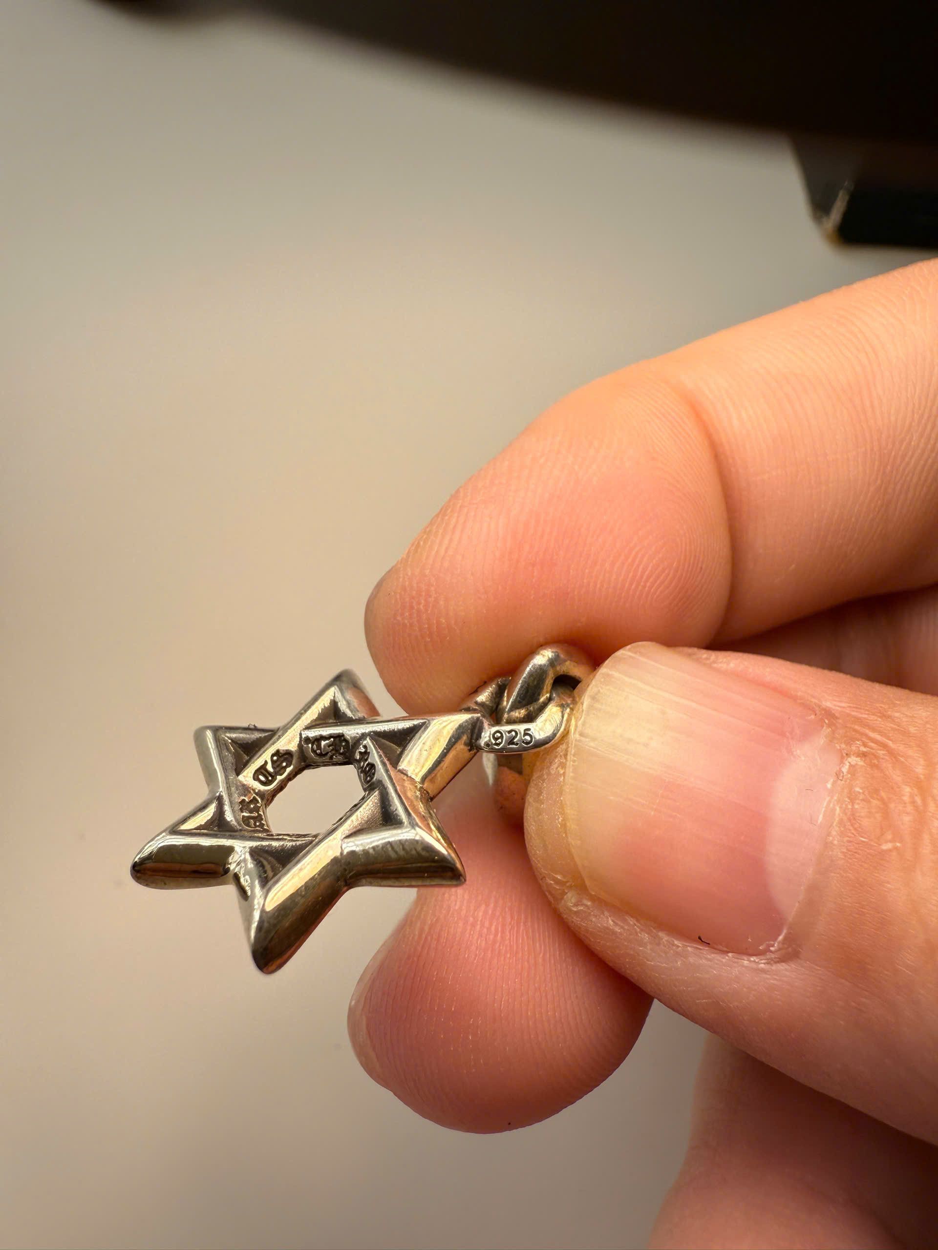 Chrome Hearts Chrome hearts star david pendant Size ONE SIZE - 7 Thumbnail