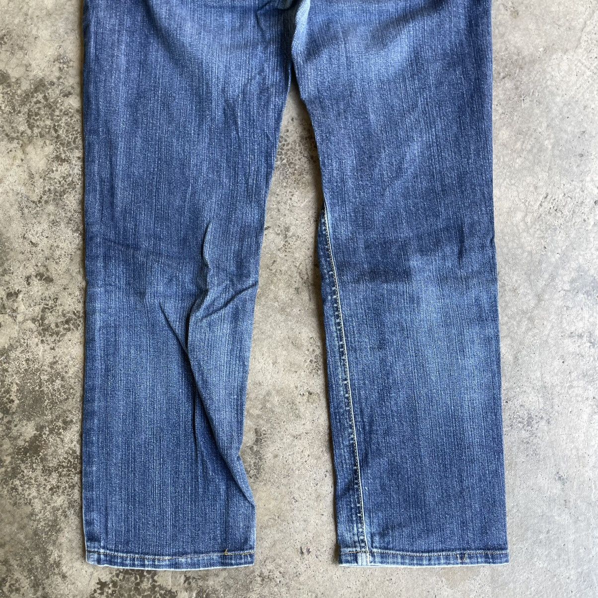Lee 🔥Vintage Lee Riders Stoned Washed Distress Denim Jeans Size US 30 / EU 46 - 6 Thumbnail