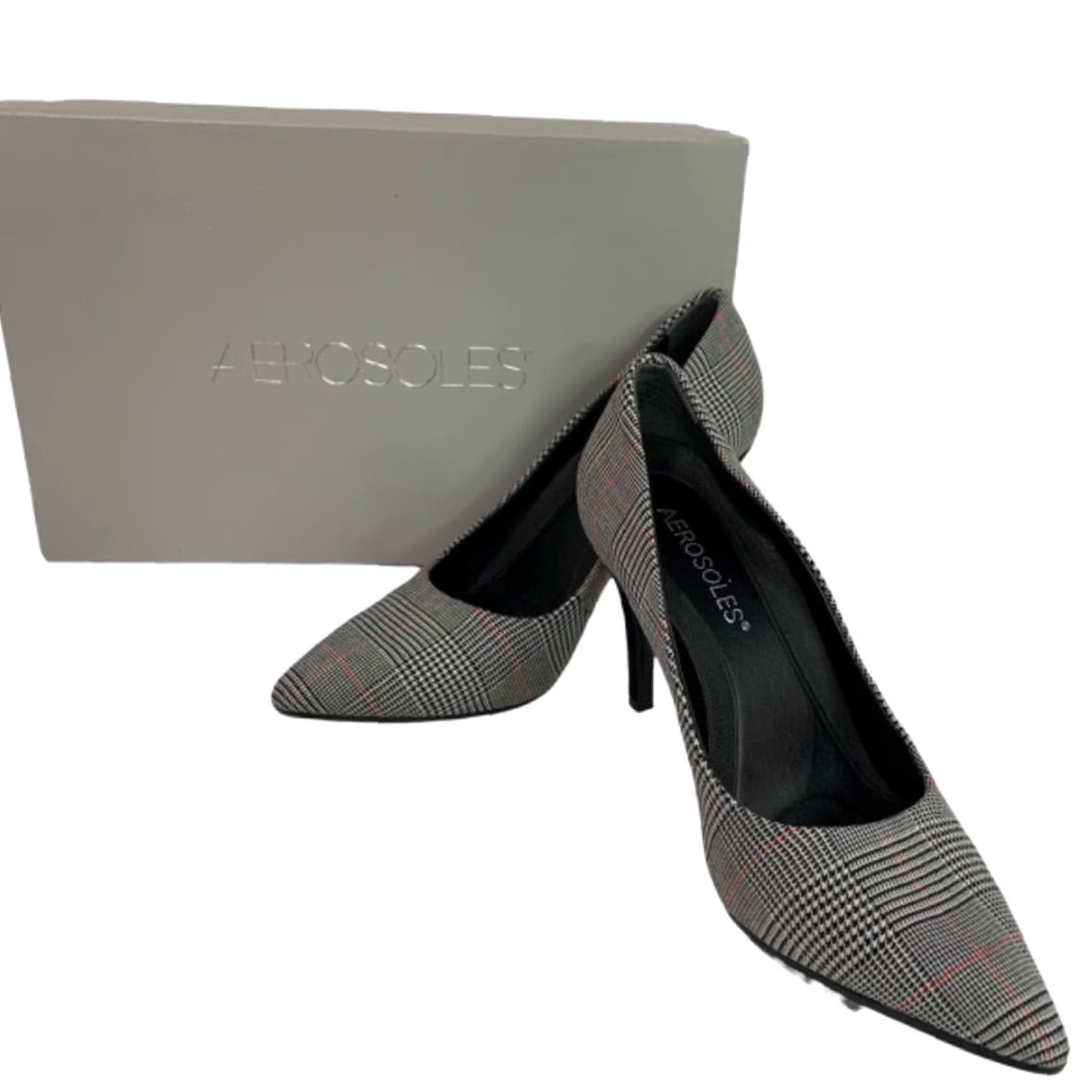 Vintage **Womens Aerosoles Deal Breaker Size 6 Gray Heels** User: **Deal Breaker Womens Aerosoles Size 6 Gray Heels** Size US 6 / IT 36 - 2 Thumbnail