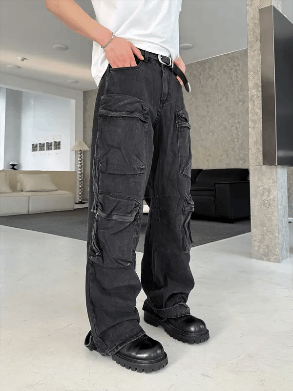 Vintage Matsuzaka x Mai Multi Pocket Cargo Pants Size US 32 / EU 48 - 5 Thumbnail