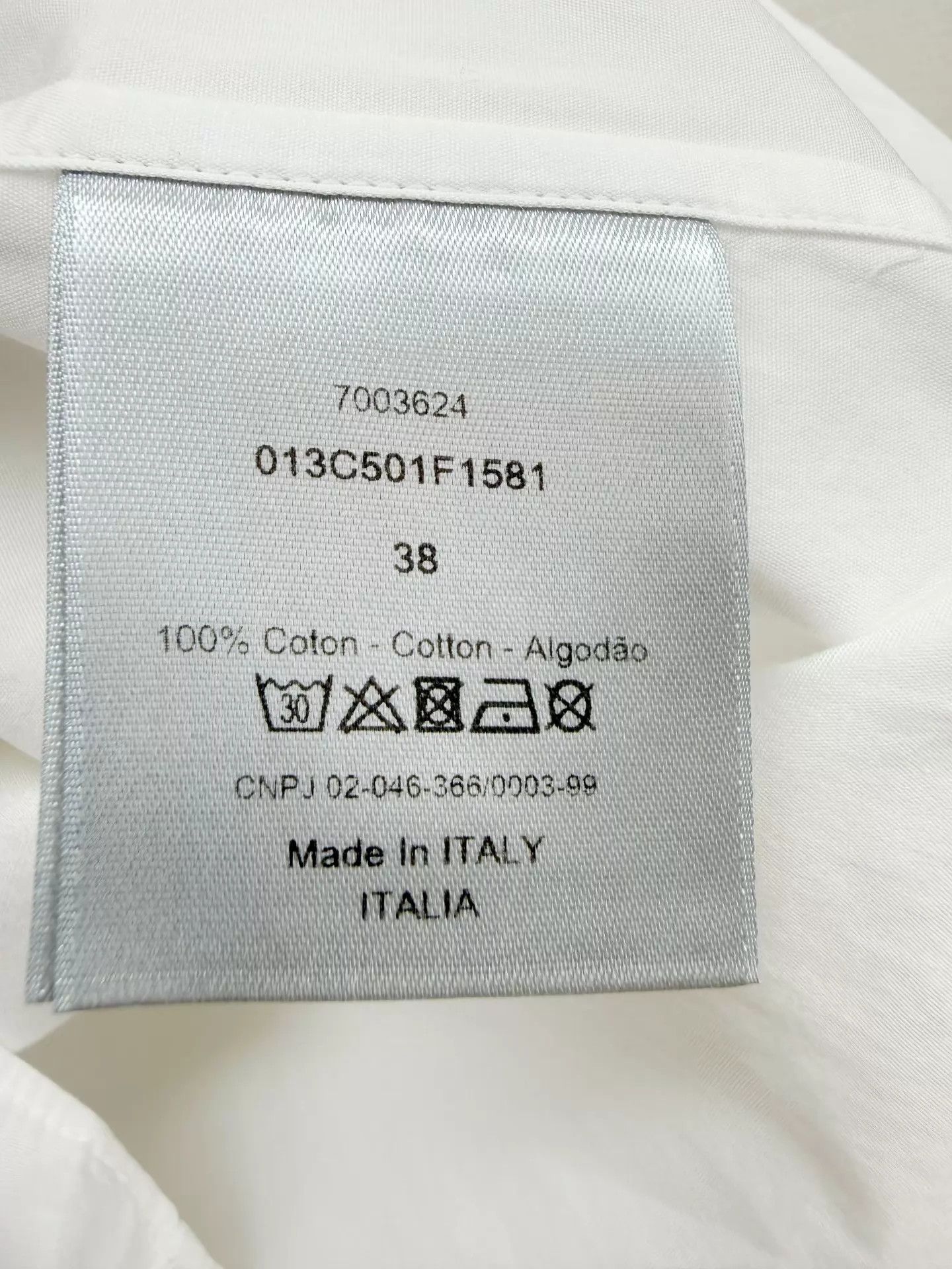 Dior Dior casual shirt 38 worn once like new Size S / US 4 / IT 40 - 4 Thumbnail