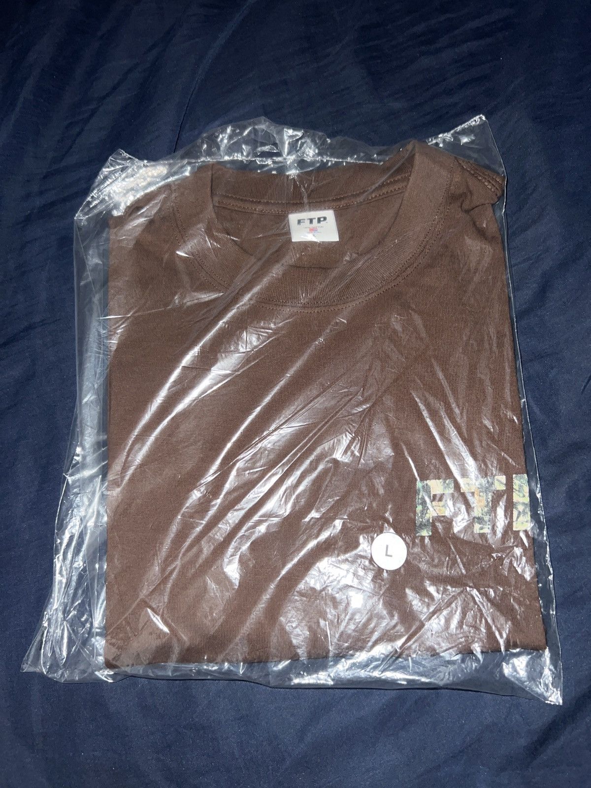 Fuck The Population FTP CAMO LOGO TEE BROWN SZ Large Size US L / EU 52-54 / 3 - 3 Thumbnail