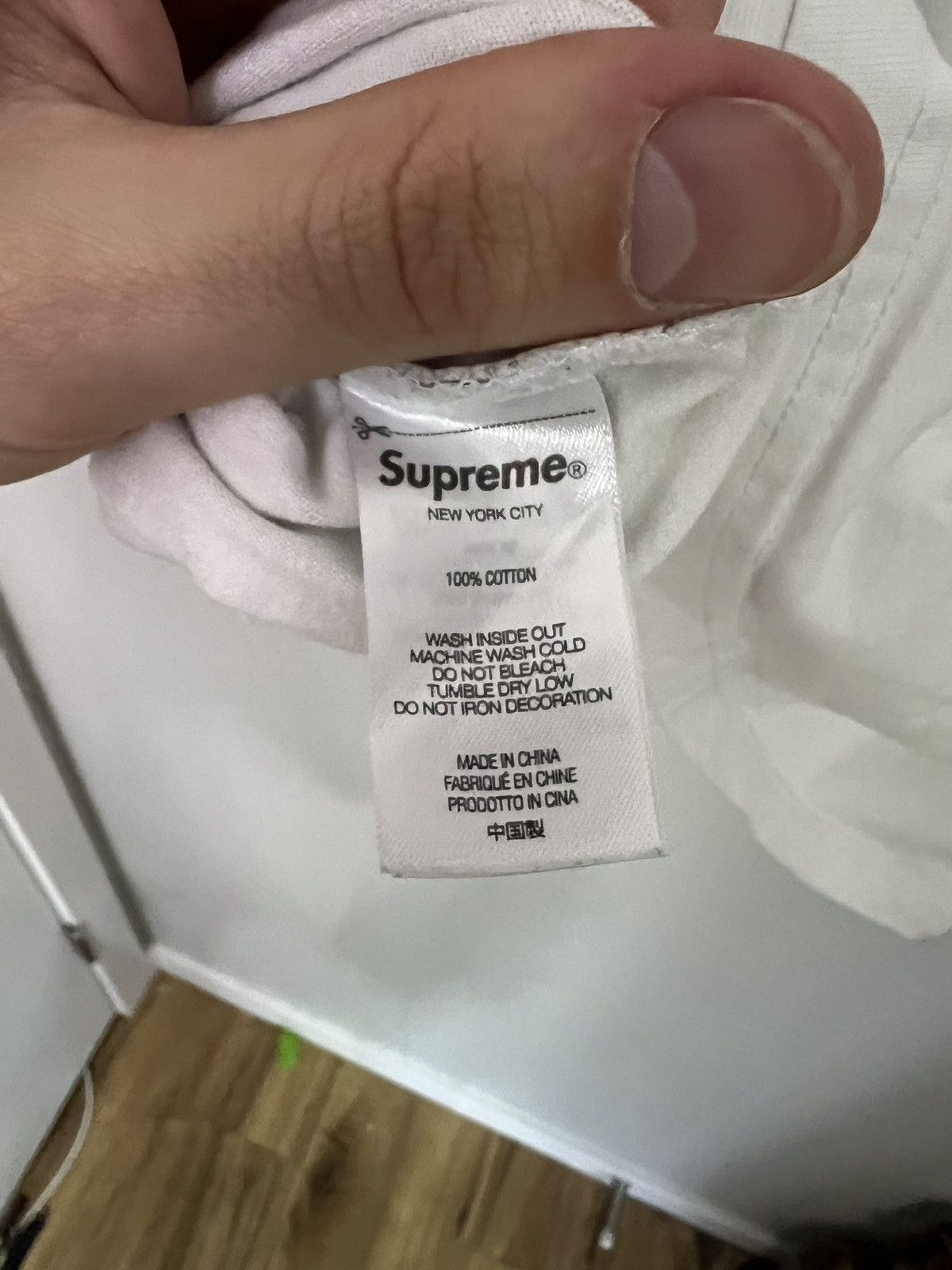 Supreme Supreme Stars Collar Long-Sleeve Top 'White' Size US L / EU 52-54 / 3 - 5 Thumbnail