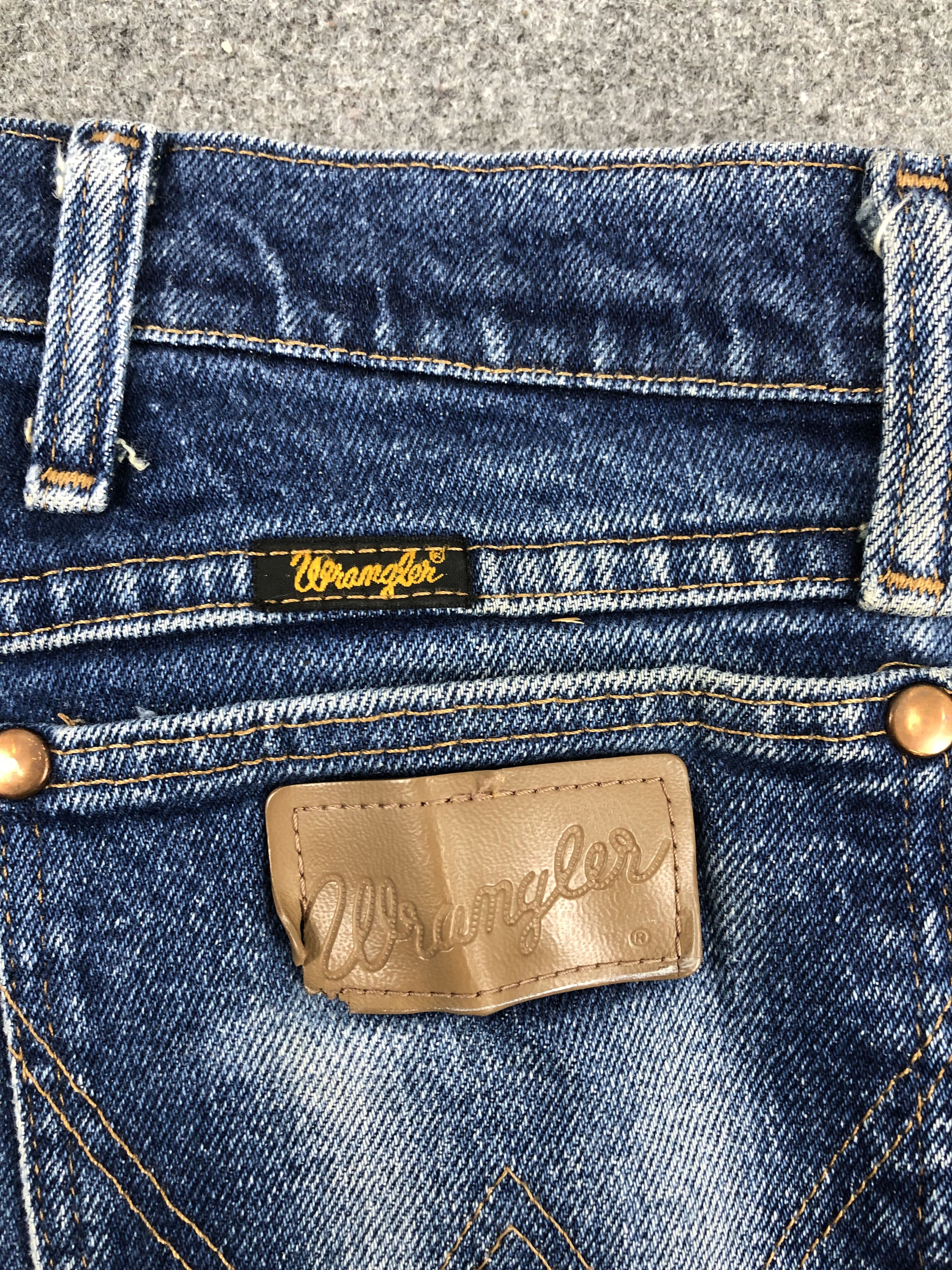 Vintage Vintage Wrangler Faded Blue Jeans DP1479 Size US 40 / EU 56 - 10 Thumbnail