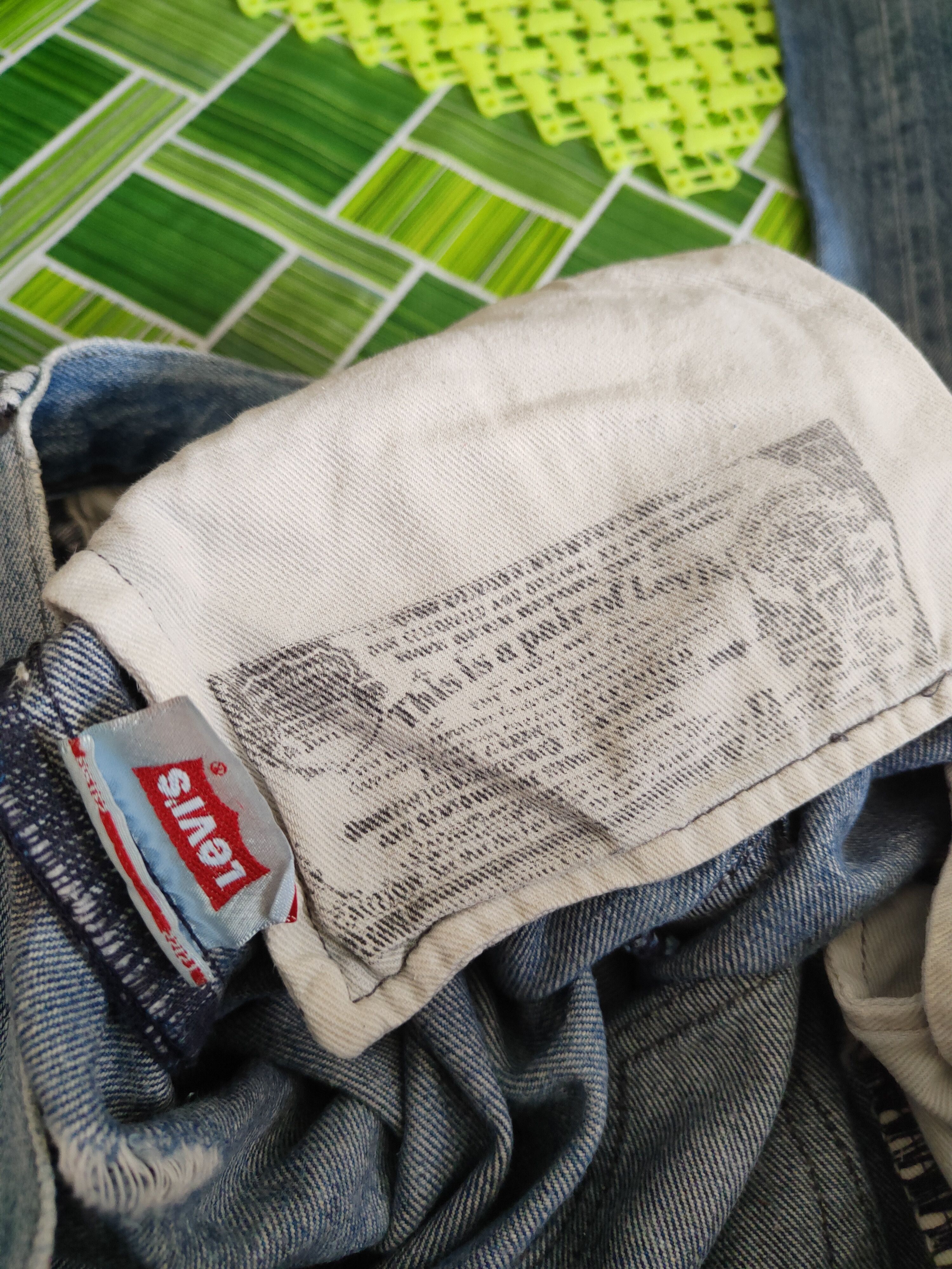 Levi's Levi's Blue Faded vintage Denim Pants #S1374 Size US 32 / EU 48 - 21 Thumbnail