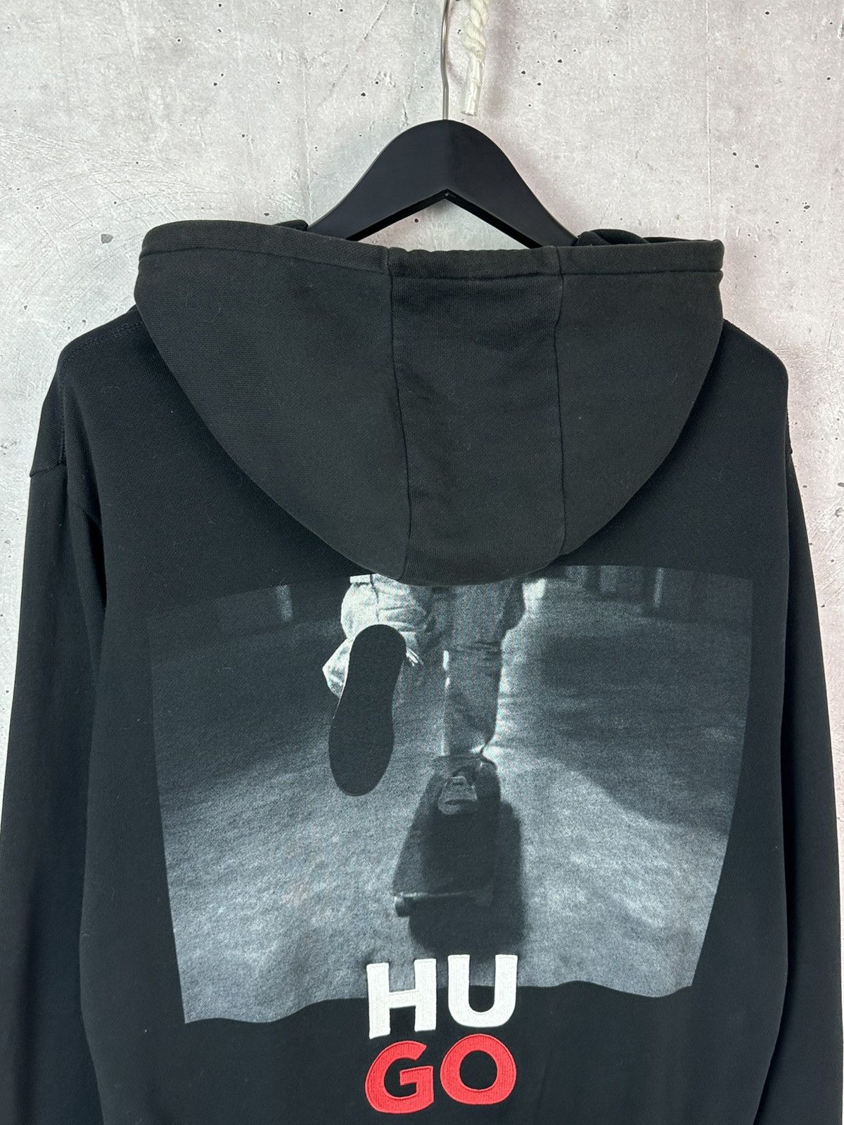 Hugo Boss Hugo Boss Black Long Sleeve Skate Back Print Men’s Hoodie Size US L / EU 52-54 / 3 - 10 Thumbnail