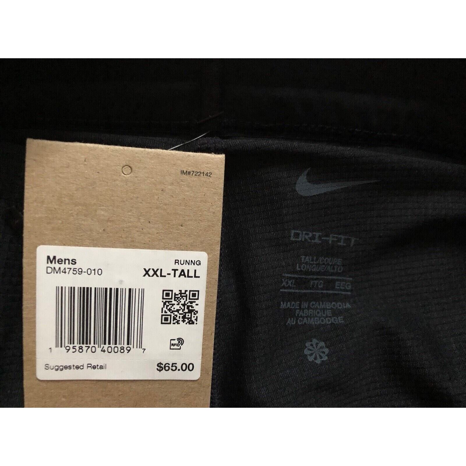 Nike Nike Dri-Fit Stride 7"Running Shorts Black Mens Sz XXL-Tall Size US 44 / EU 60 - 5 Thumbnail