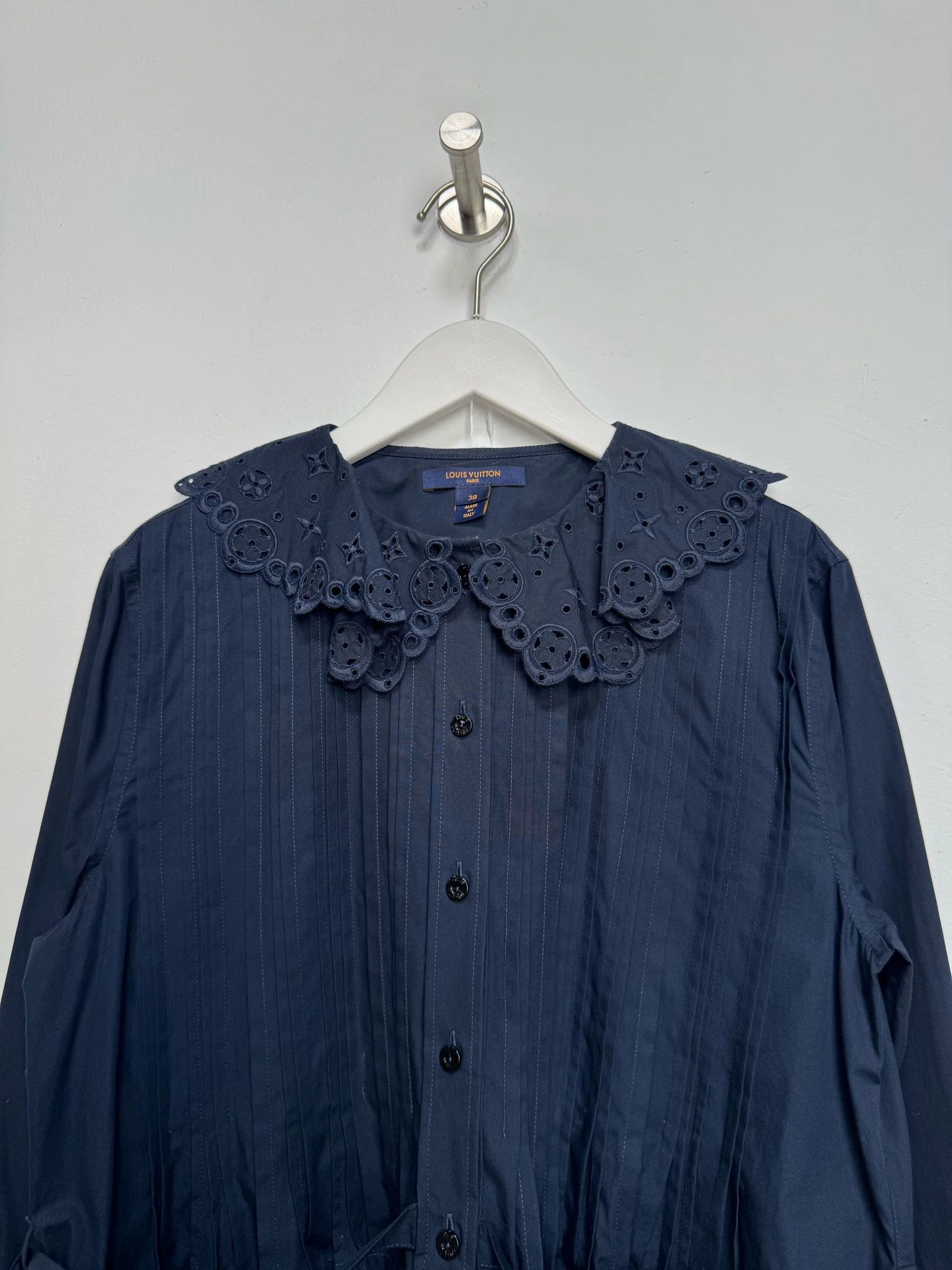 Louis Vuitton LV waist-cinched shirt women's 38 new Size S / US 4 / IT 40 - 3 Thumbnail