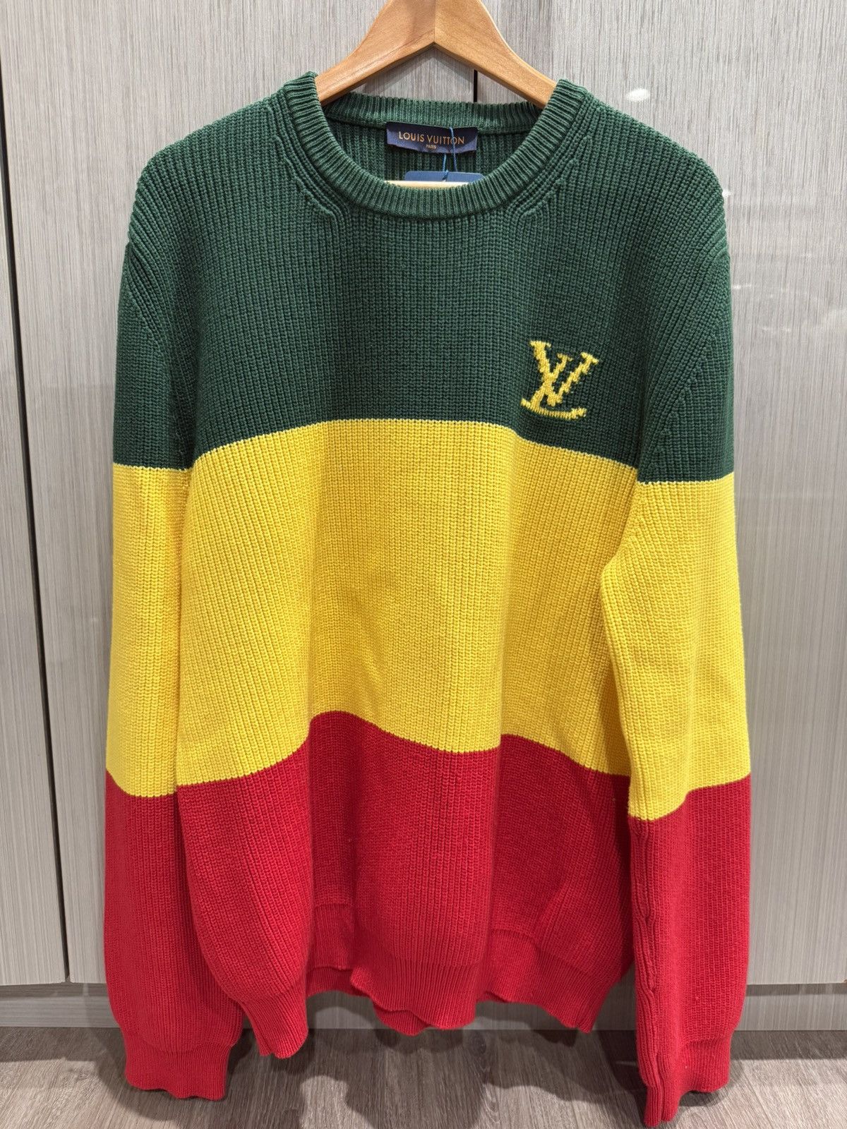 Louis Vuitton Louis Vuitton Jamaica Knitted Sweatshirt Size US XXL / EU 58 / 5 - 1 Thumbnail