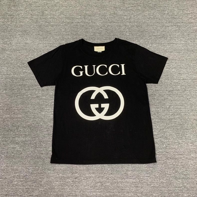 Gucci Gucci Black double G short sleeves 2501-Nextarrow Size US S / EU 44-46 / 1 - 1 Thumbnail