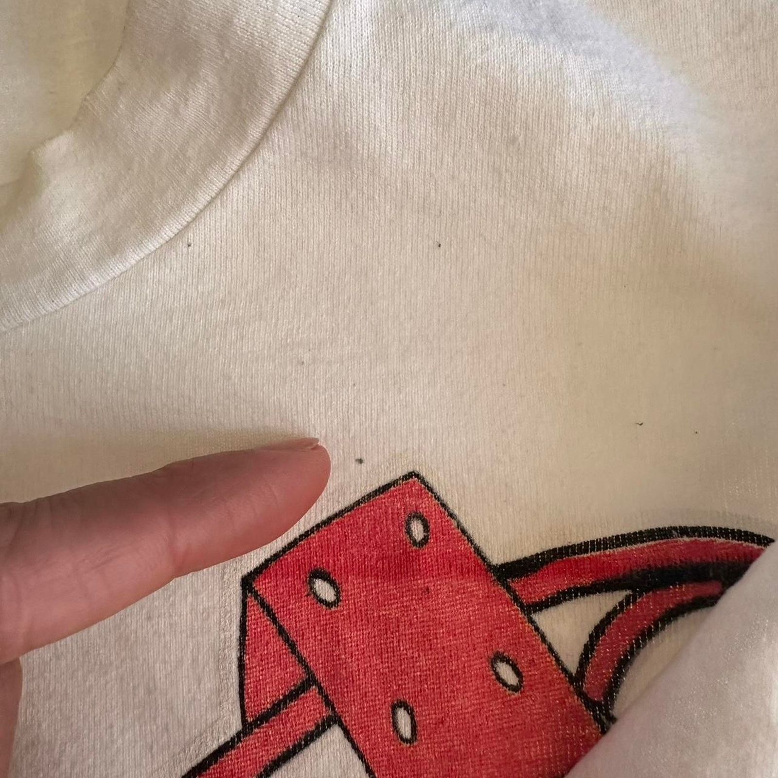 Vintage Vintage Flintstones Basketball Shirt Size US XL / EU 56 / 4 - 6 Thumbnail