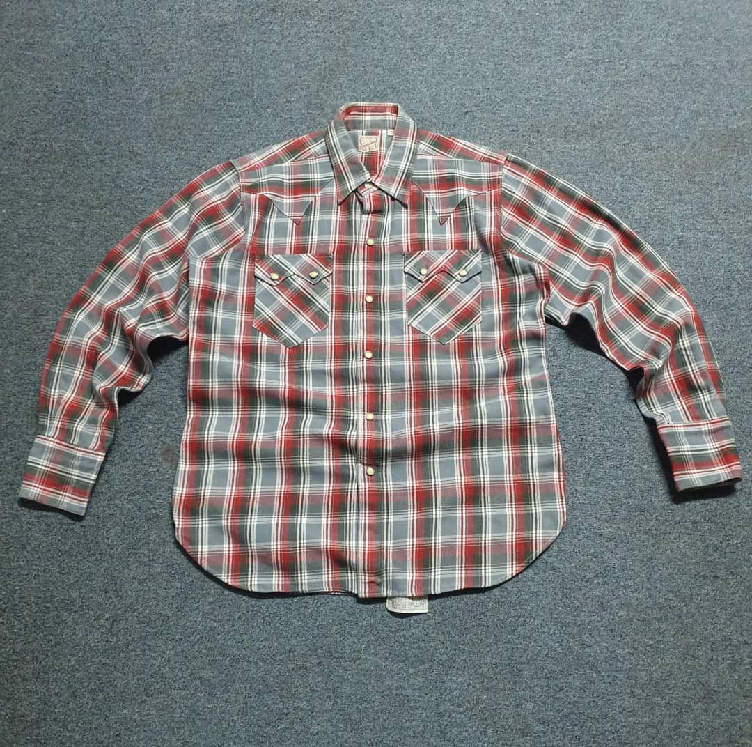 Japanese Brand 💥Sugarcane checkered Japanese brand western shirt Size US L / EU 52-54 / 3 - 2 Thumbnail