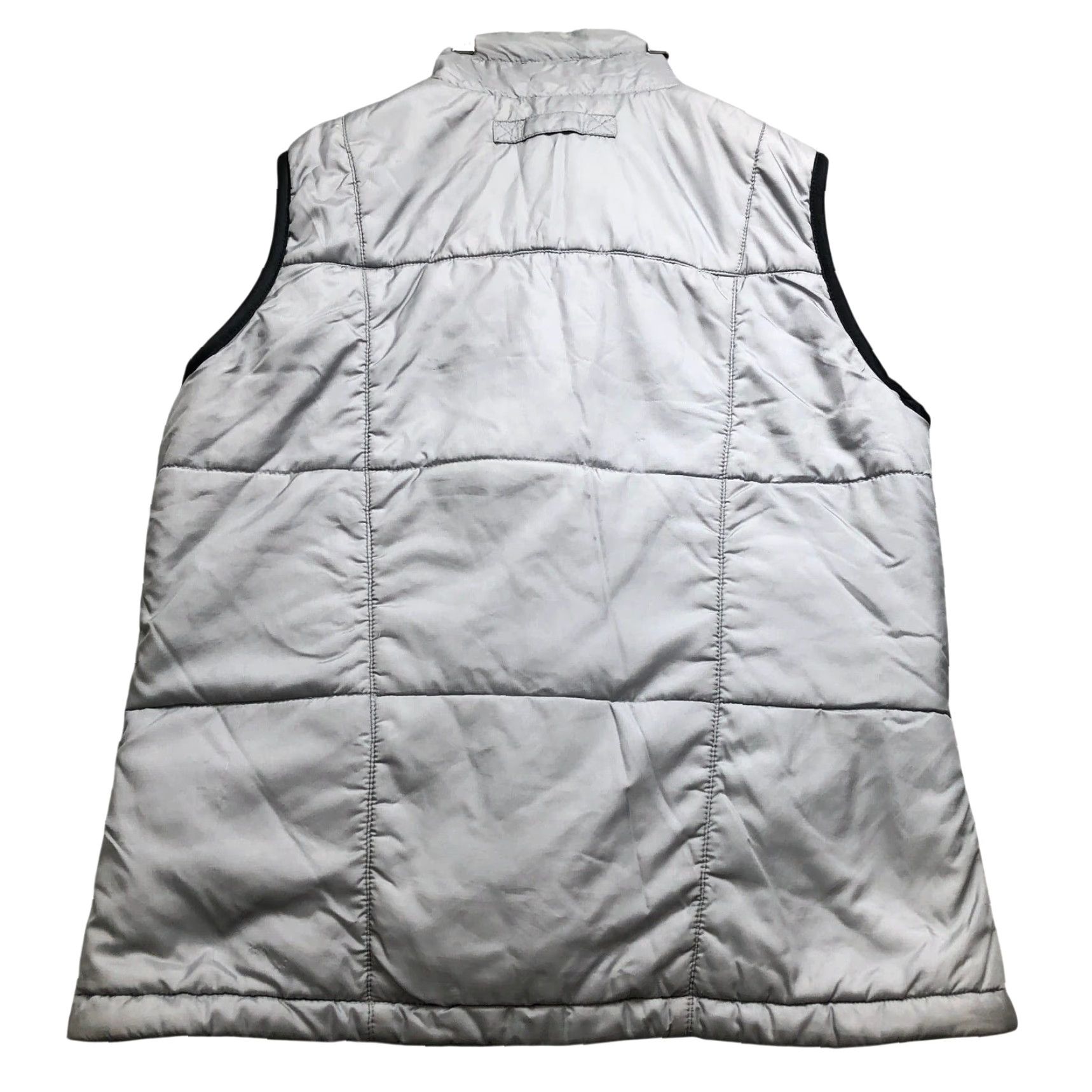 Eddie Bauer Eddie Bauer EBTEK Primaloft Quilted Puffer Vest Jacket Women's XS Nylon Gray Vest Size XS / US 0-2 / IT 36-38 - 5 Thumbnail