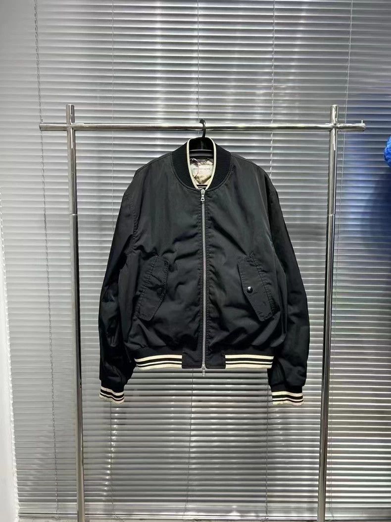 Dries Van Noten Black Zip Front Jacket by Dries Van Noten Size US L / EU 52-54 / 3 - 1 Thumbnail