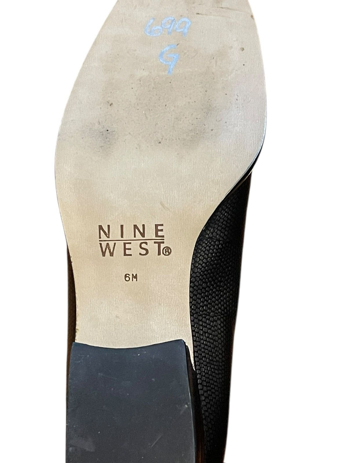 Nine West × Vintage Vintage Y2K Black Nine West Leather Slip On Women Pumps Sz 6 Size US 6 / IT 36 - 7 Thumbnail