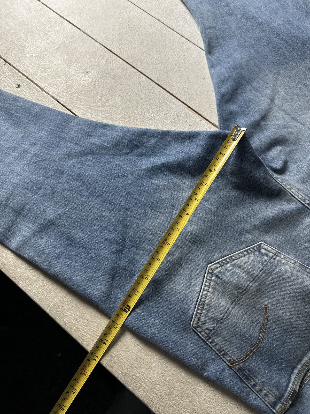 G-Star 🚨PUNK G STAR OPIUM 96 BLUE MENS JEANS Y2k BIKER Size US 36 / EU 52 - 18 Thumbnail