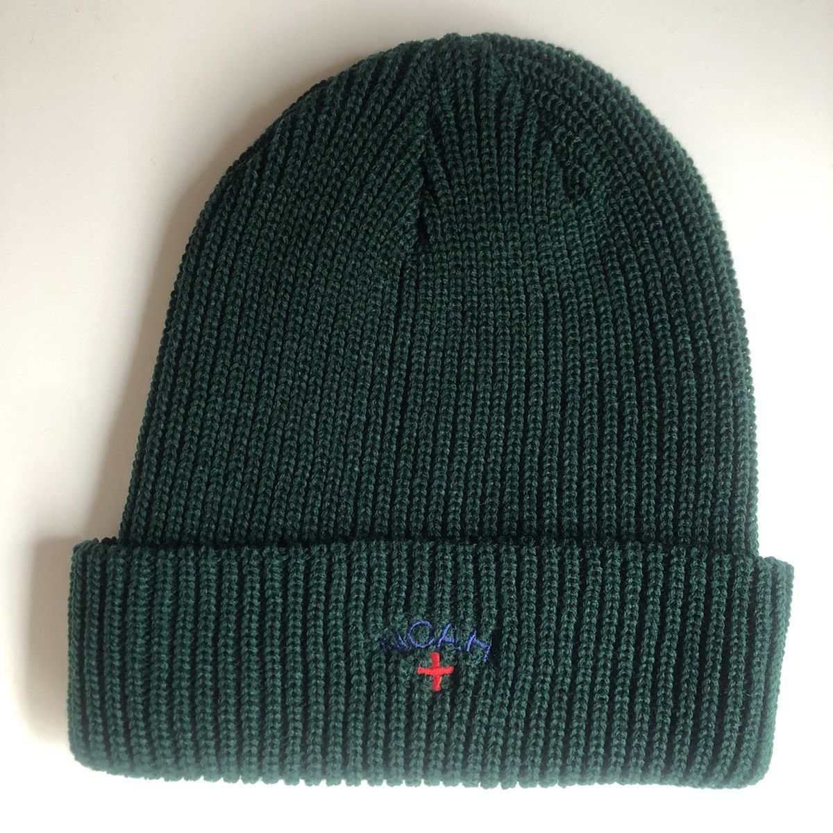 Noah Noah Core Logo Beanie GREEN Size ONE SIZE - 1 Thumbnail