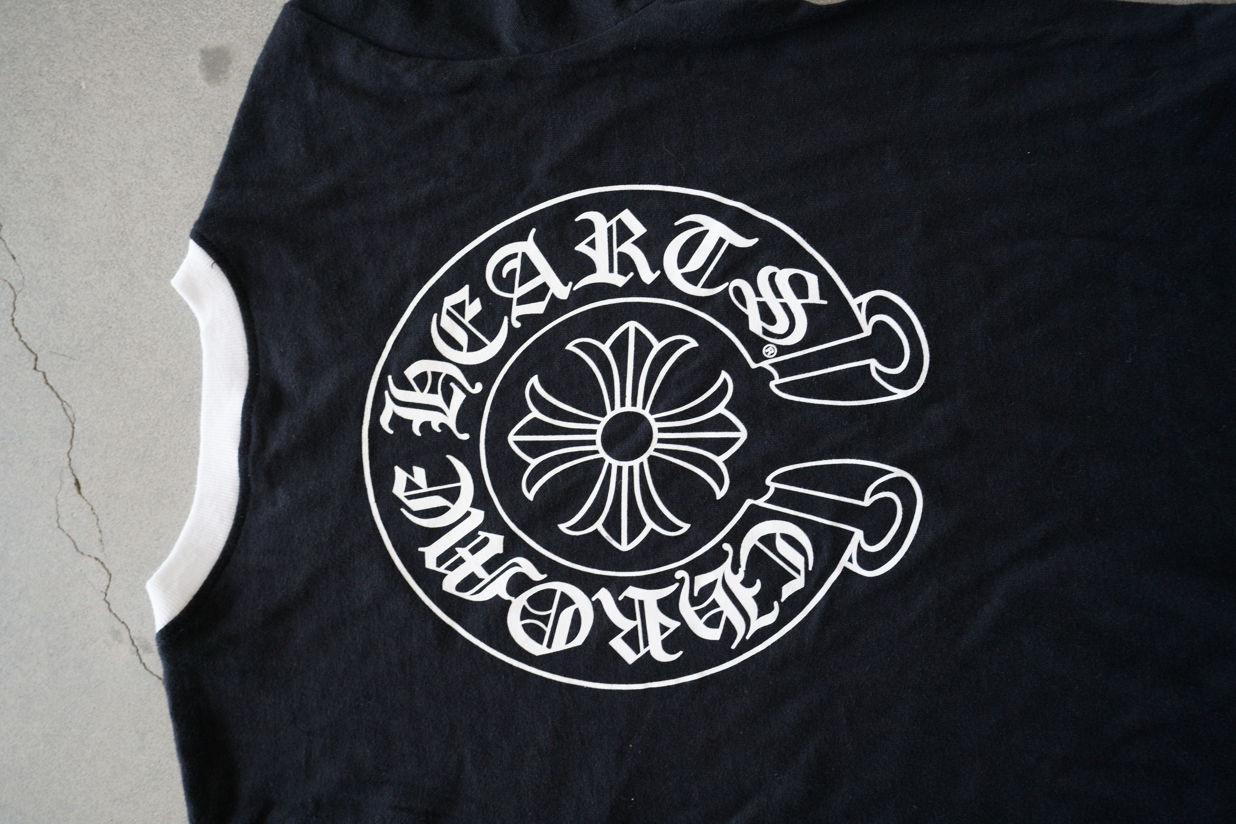 トップス Chrome Hearts Roller Skates Ss Horseshoe Chrome Hearts Roller Skate Horseshoe Short Sleeve T-Shirt