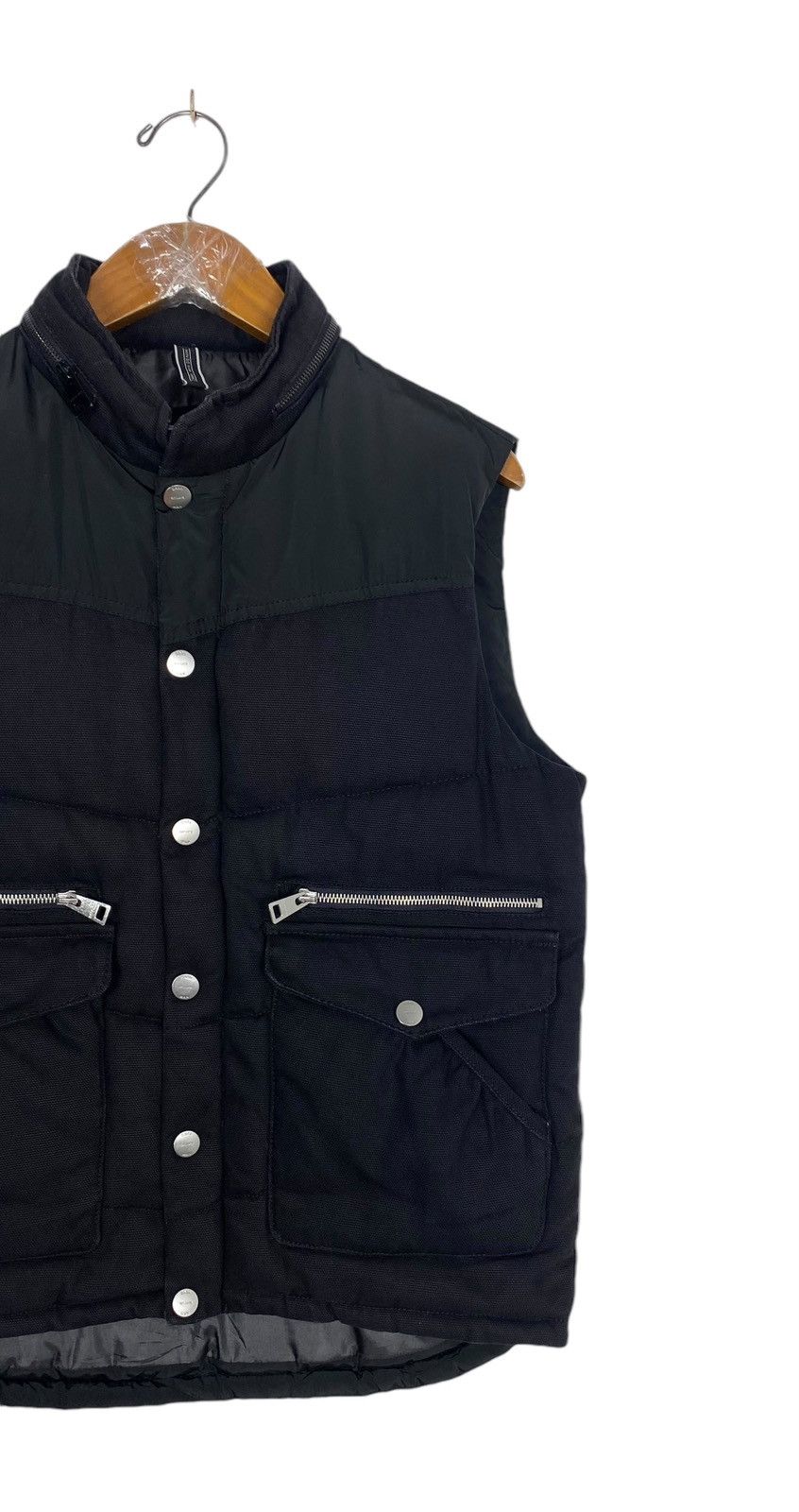 Zara Rare‼️ Zara Man Denim Down Vest Jacket Size US S / EU 44-46 / 1 - 3 Thumbnail