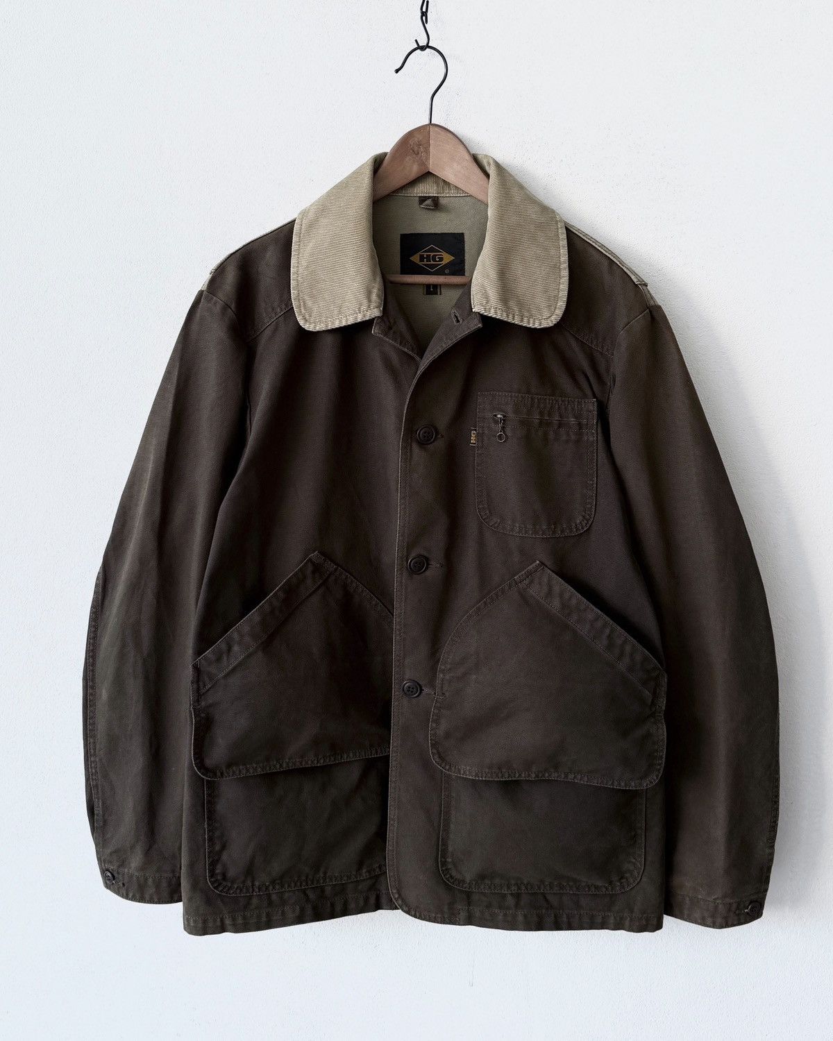 HYSTERIC GLAMOUR VINTAGE CANVAS HUNTING JACKET