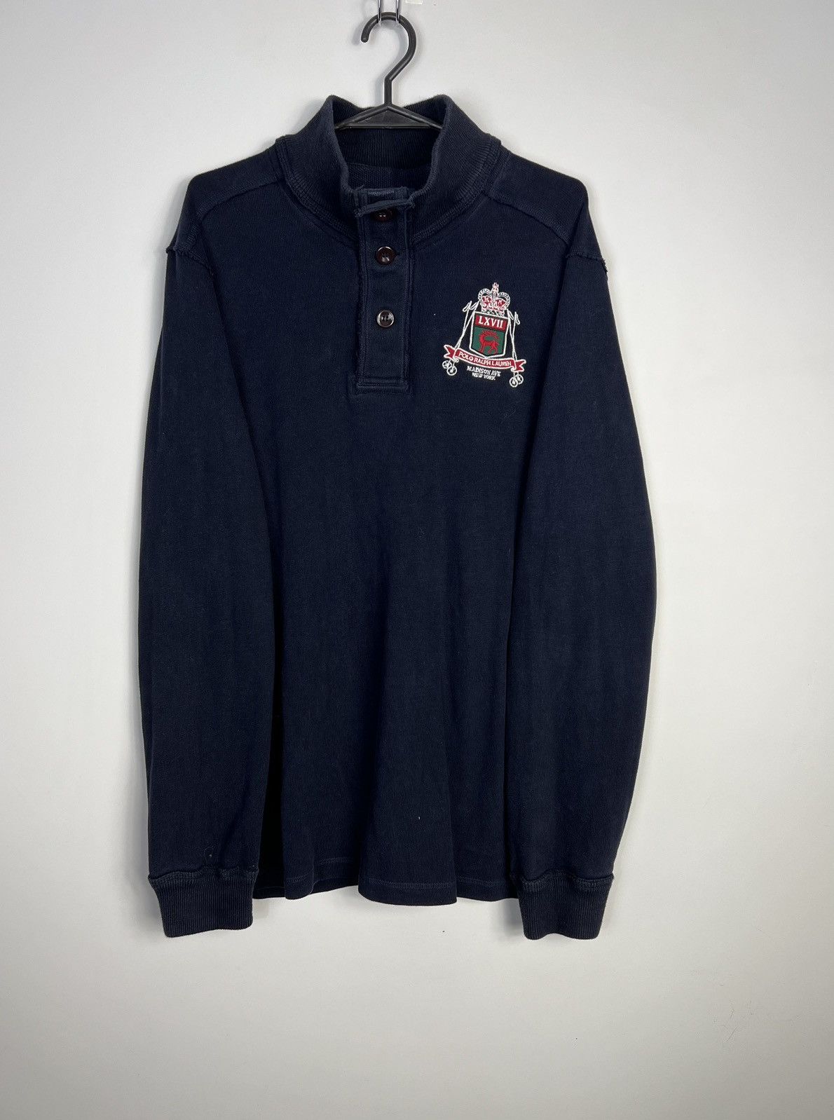 Polo Ralph Lauren BluzPolo Ralph Lauren New York LXVII Vintage 90’s Size US L / EU 52-54 / 3 - 1 Thumbnail