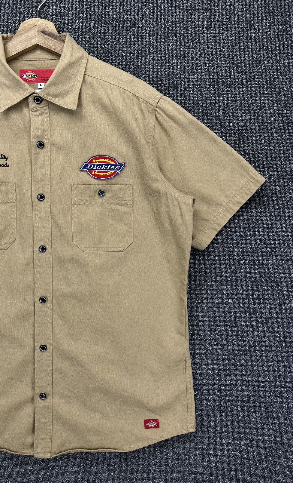 Dickies Vintage Dickies Workwear Rare Shirt Button Up Flannel Size US L / EU 52-54 / 3 - 3 Thumbnail