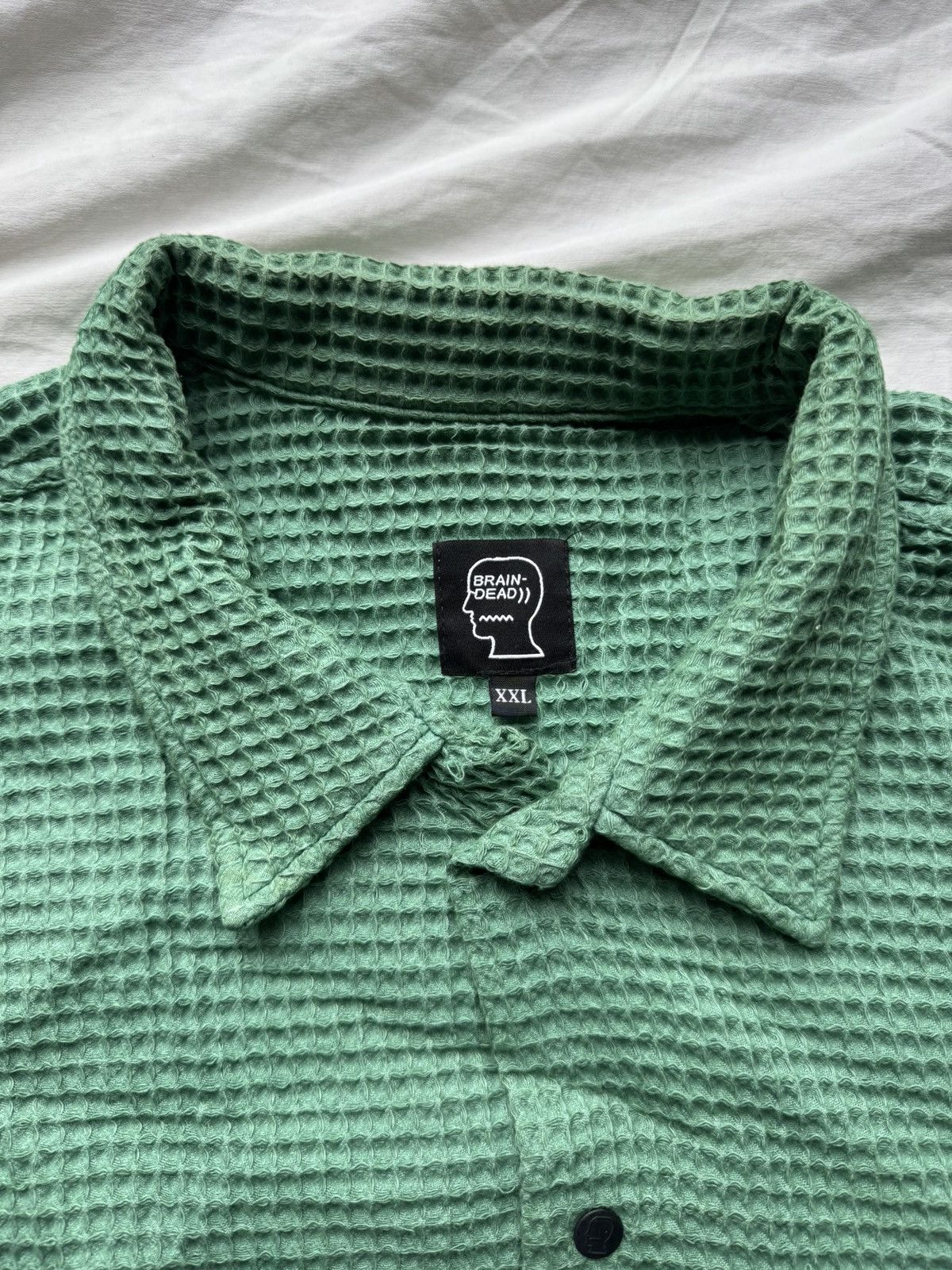 Brain Dead Brain Dead - Waffle Button Down Size US XXL / EU 58 / 5 - 1 Thumbnail