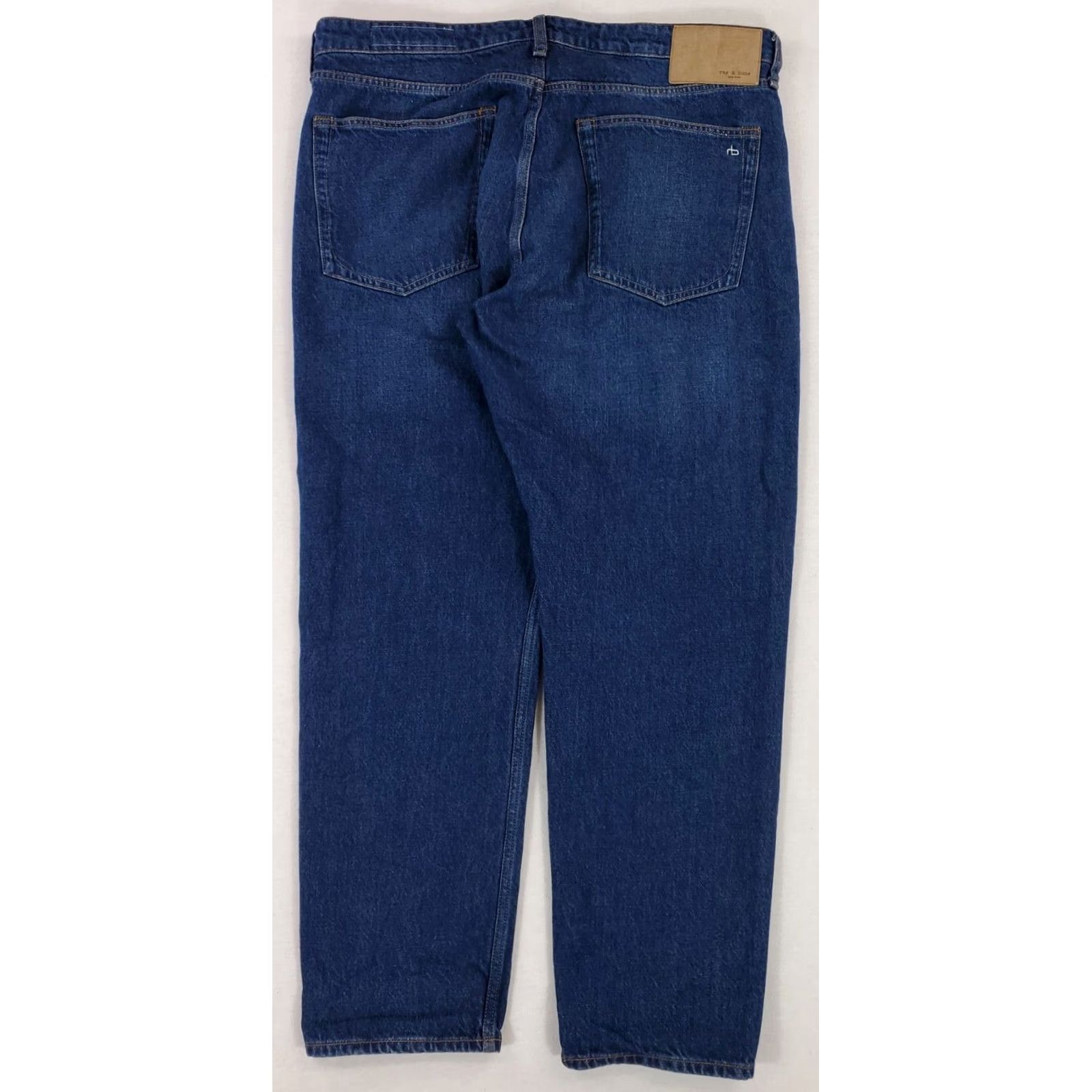 Rag & Bone Rag & Bone Jeans Rosa Mid-Rise Boyfriend Blue Womens 37x28 Actual 32 Waist Medium Wash Size 25" / US 0 / IT 36 - 4 Thumbnail