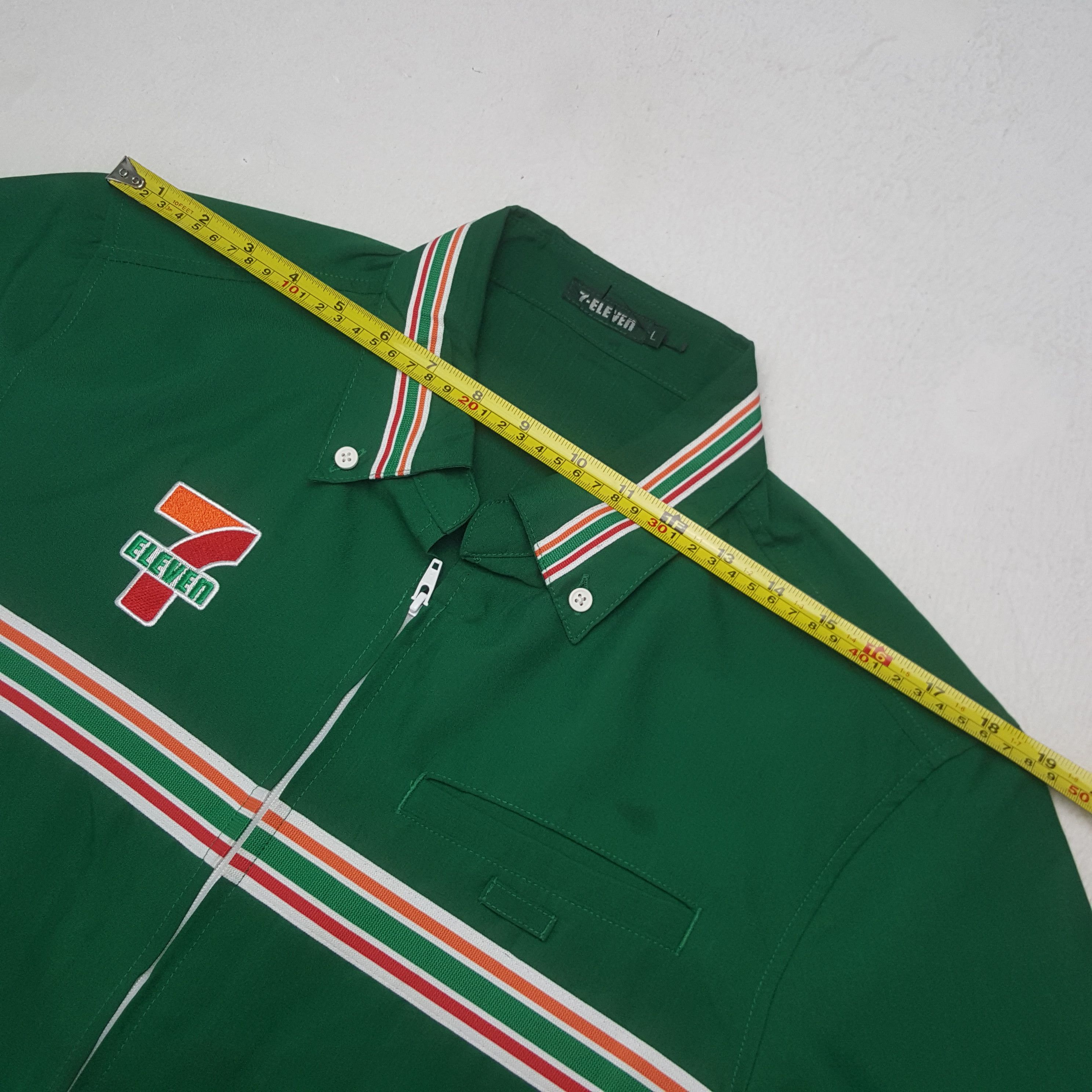 Japanese Brand Vintage 7 Eleven Embroidery Logo Worker Uniform Jacket Size US L / EU 52-54 / 3 - 6 Thumbnail