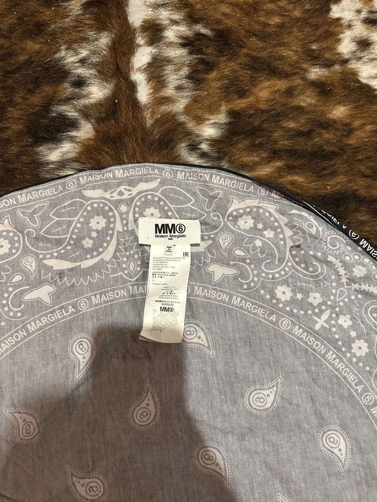 MM6 Margiela Round Scarf Size ONE SIZE - 3 Thumbnail