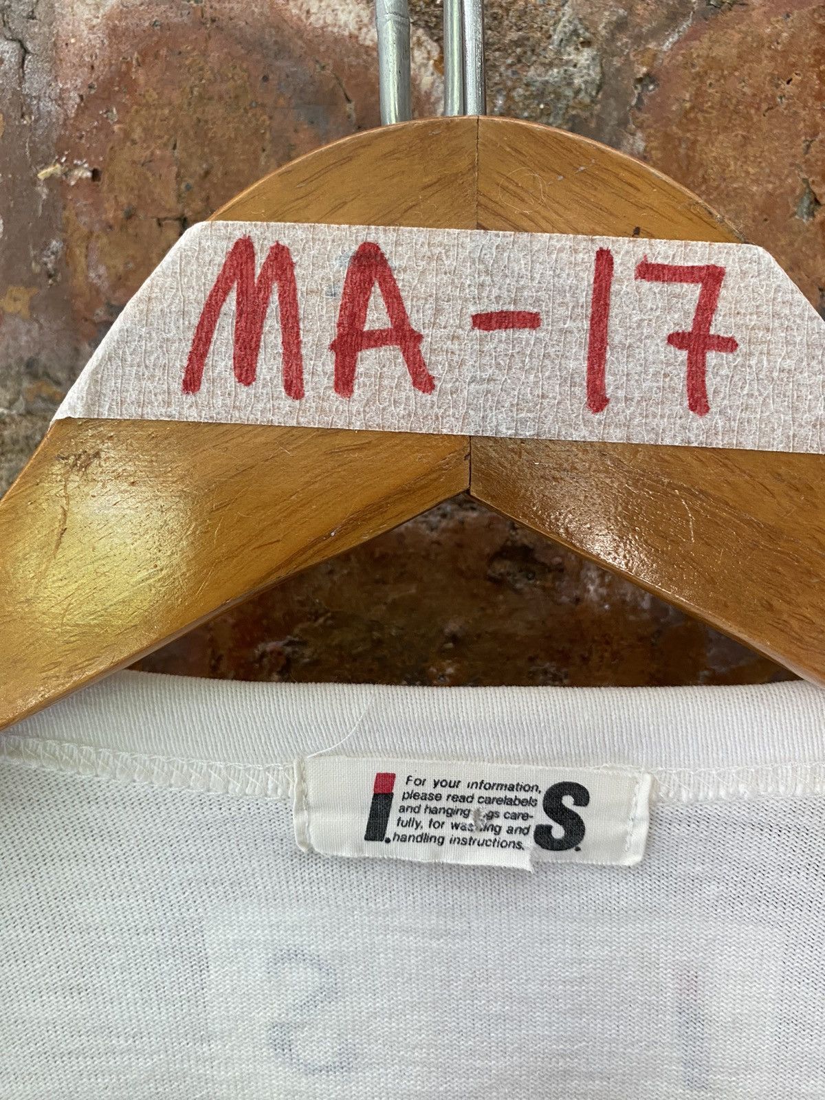 Issey Miyake 1990s I.S. Issey Sport logo tee Size US M / EU 48-50 / 2 - 7 Thumbnail