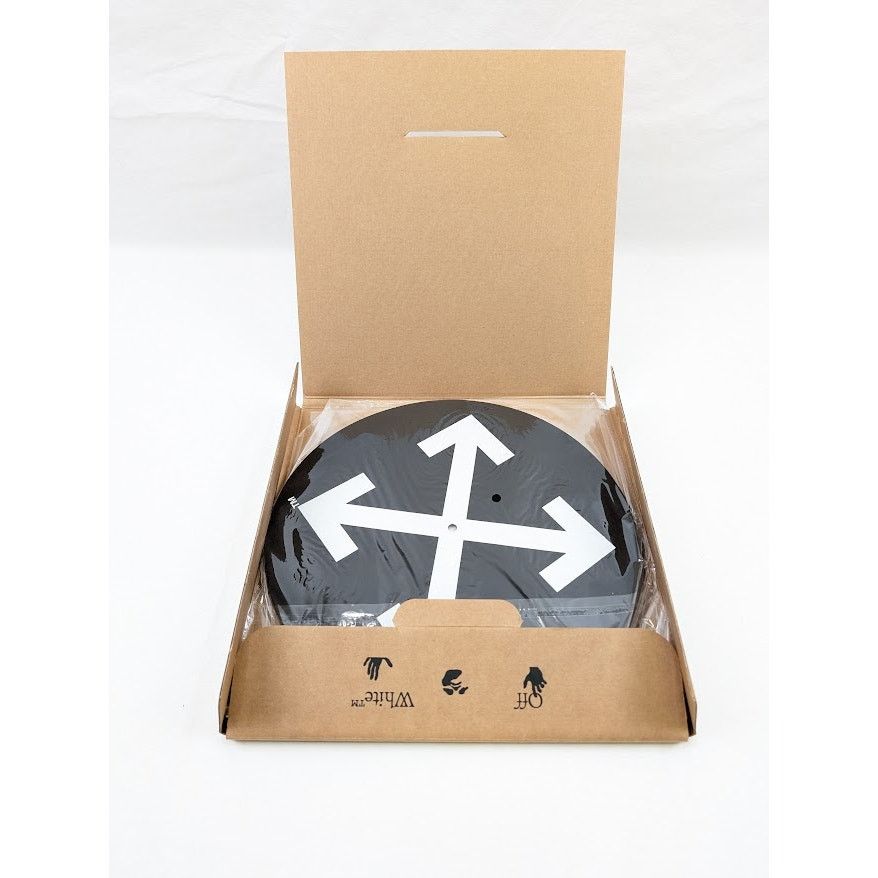 Off-White o1rshd1 Q:4 / Size: OS / Arrow Vinyl Slipmat Set Black/White Size ONE SIZE - 10 Thumbnail