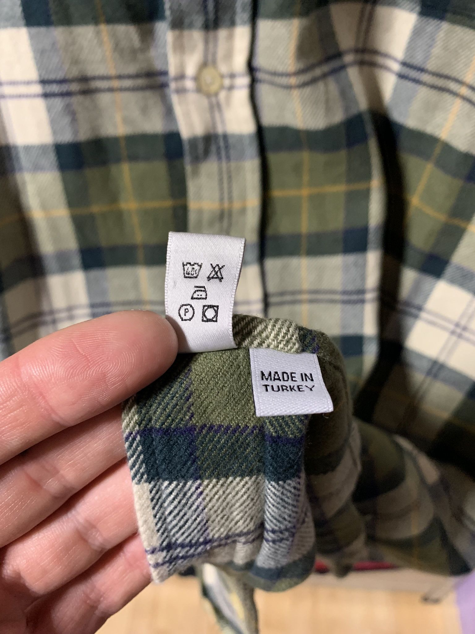 Barbour Barbour Tartans Flannel Button Up Shirt Size: 3XL Size US XXL / EU 58 / 5 - 9 Thumbnail