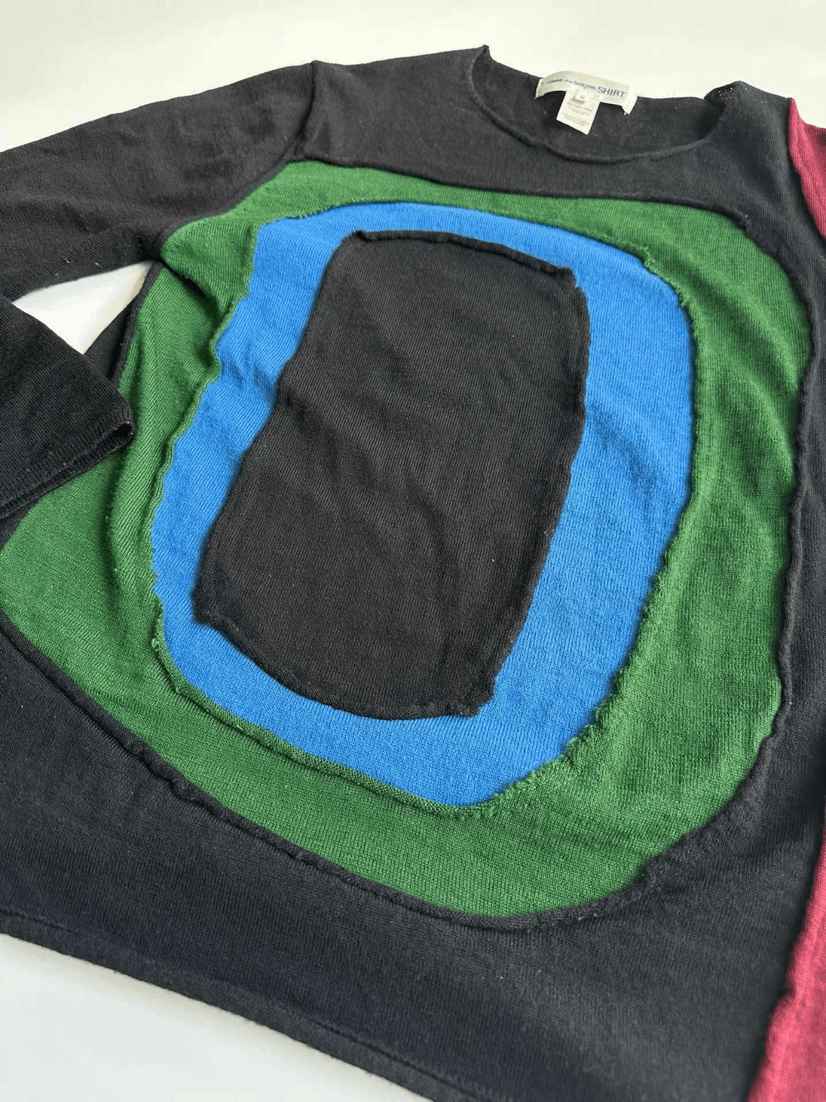Comme des Garcons SHIRT Comme Des Garcons Shirt Joint Patches Knitwear-2508 Size US M / EU 48-50 / 2 - 3 Thumbnail