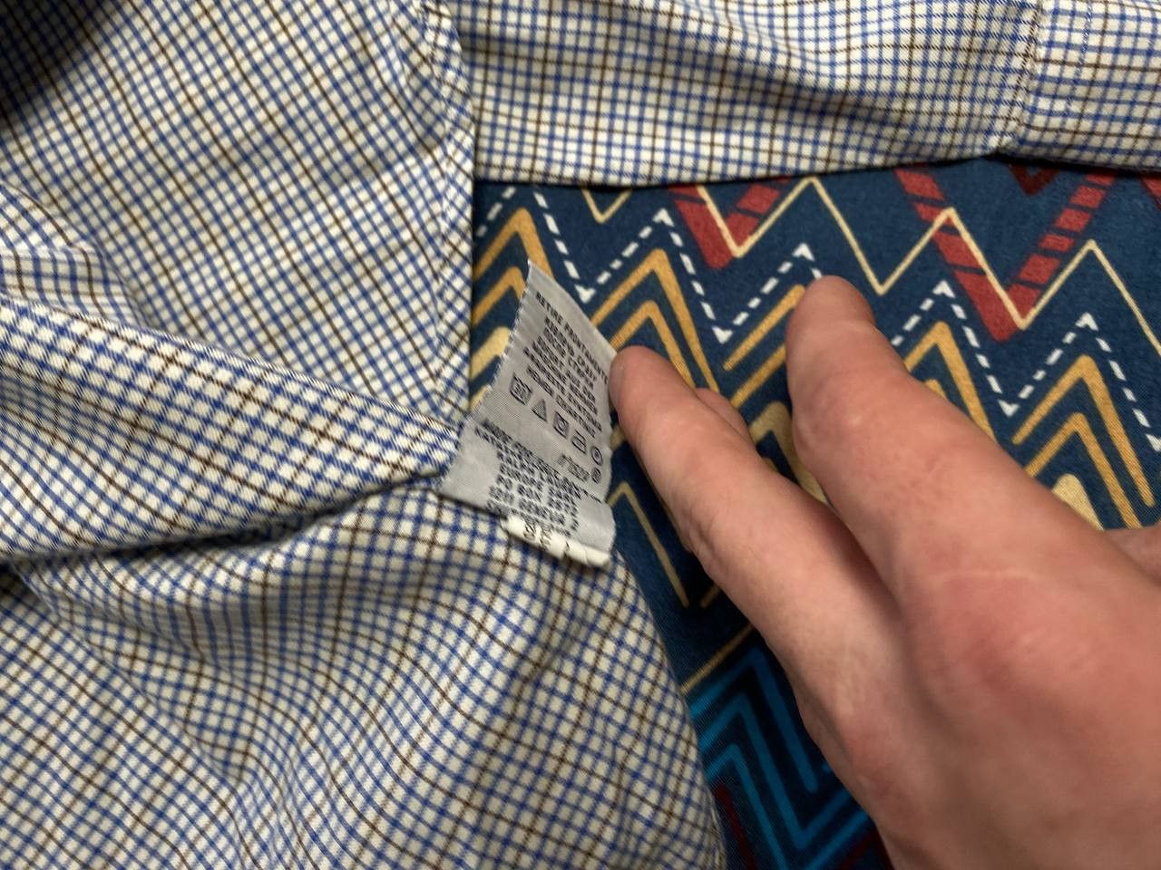 Polo Ralph Lauren × Vintage 90s Vintage Mens Flannel Plaid Shirt Size US L / EU 52-54 / 3 - 4 Thumbnail