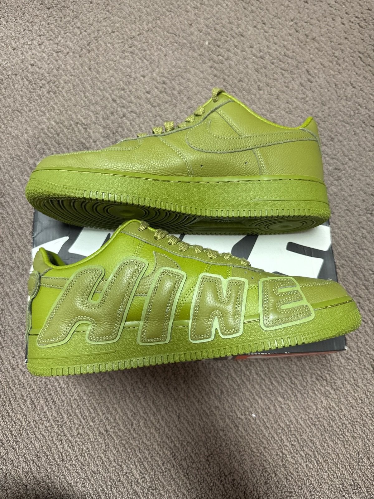 Cactus Plant Flea Market × Nike CPFM Nike Air Force 1 Moss Size US 10 / EU 43 - 2 Thumbnail