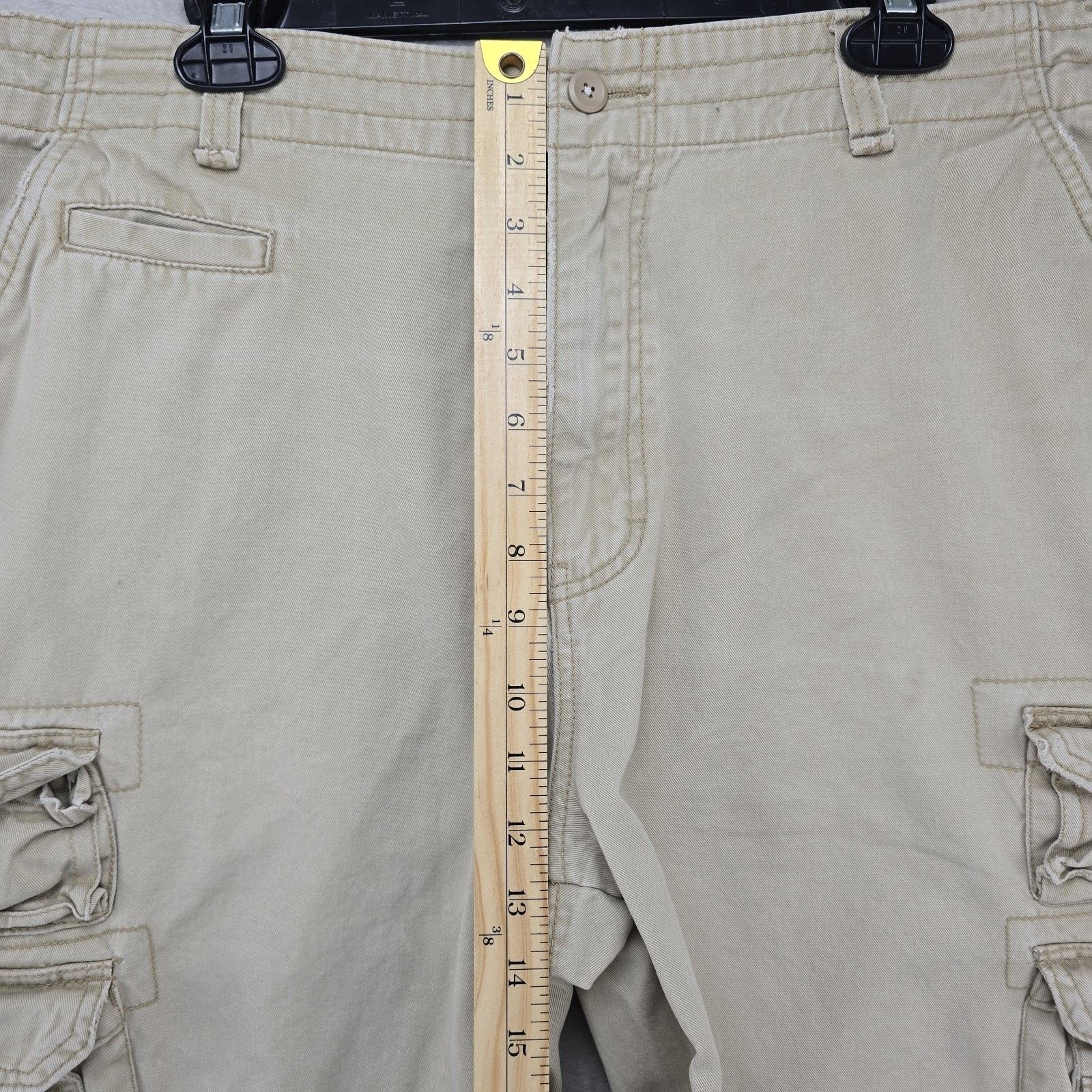 Other VTG Y2K Cargo Shorts Men's 38 Khaki Plugg Skater Baggy Size US 38 / EU 54 - 10 Thumbnail