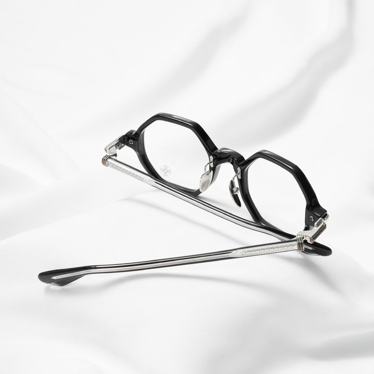 Chrome Hearts CHROME HEARTS CLITCO-A BLACK GLASSES Size ONE SIZE - 7 Thumbnail